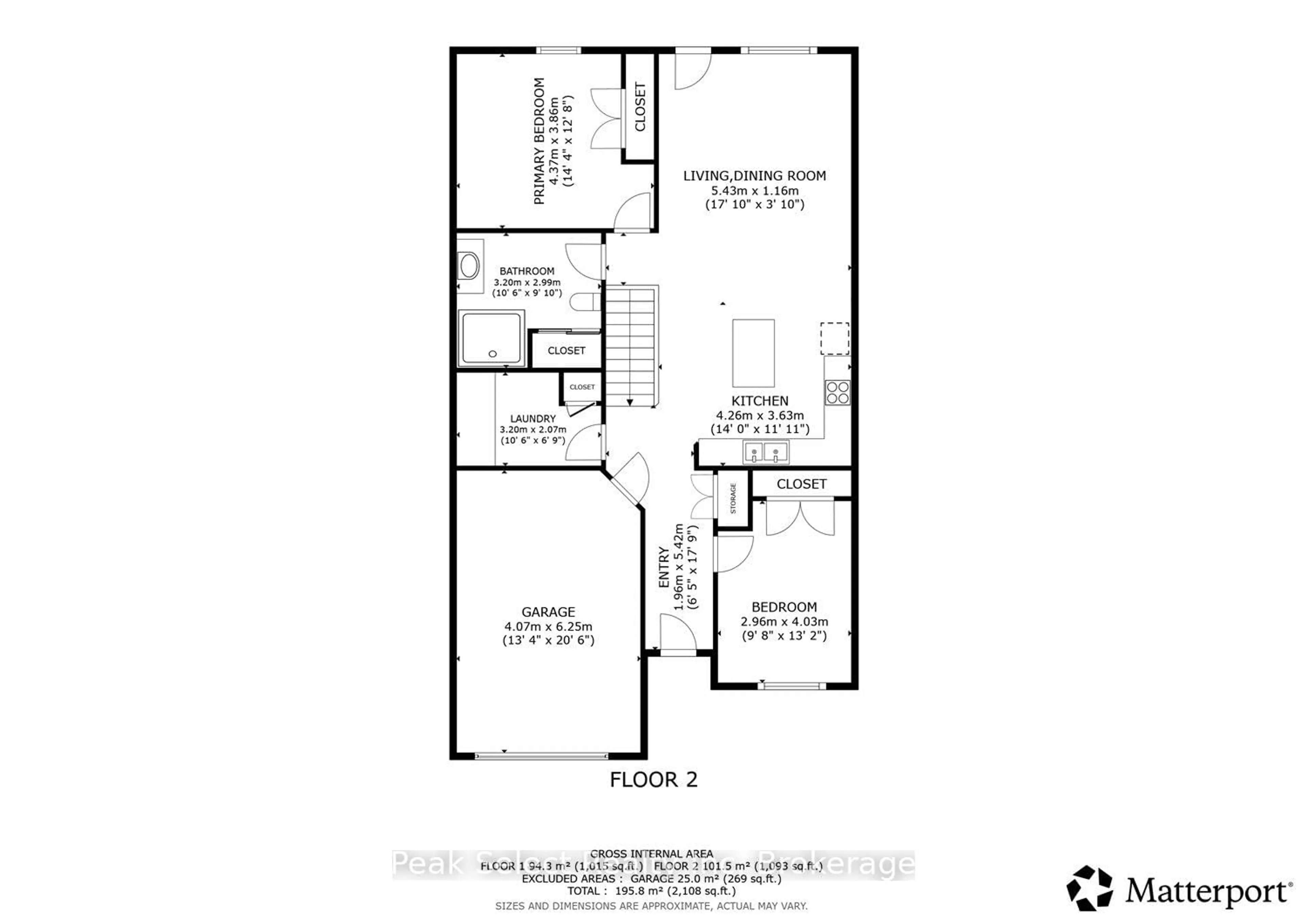 Floor plan for 321 Tracy St, St. Marys Ontario N4X 0B4