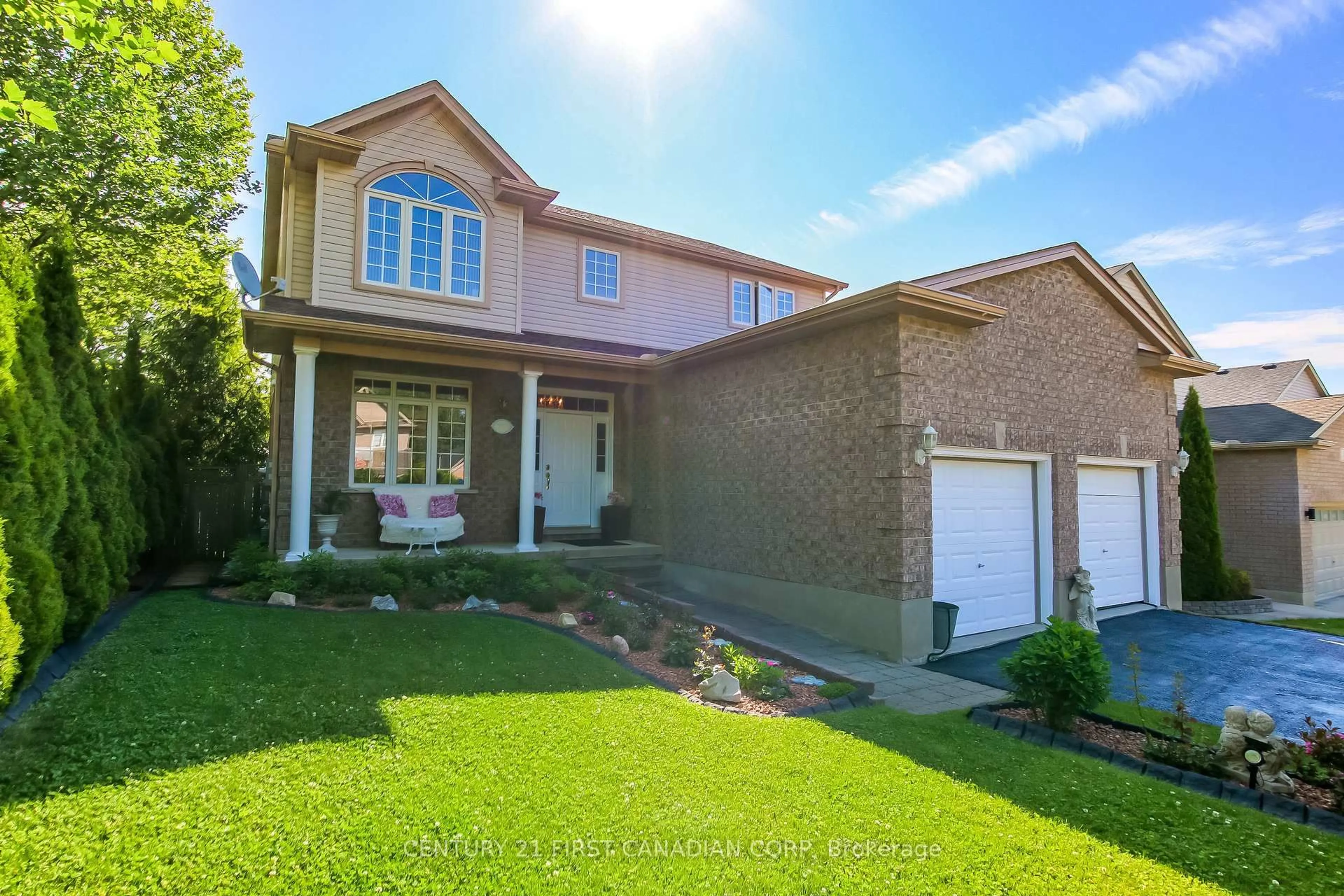 Home with brick exterior material, street for 2200 Blackwater Rd, London North Ontario N5X 4K2