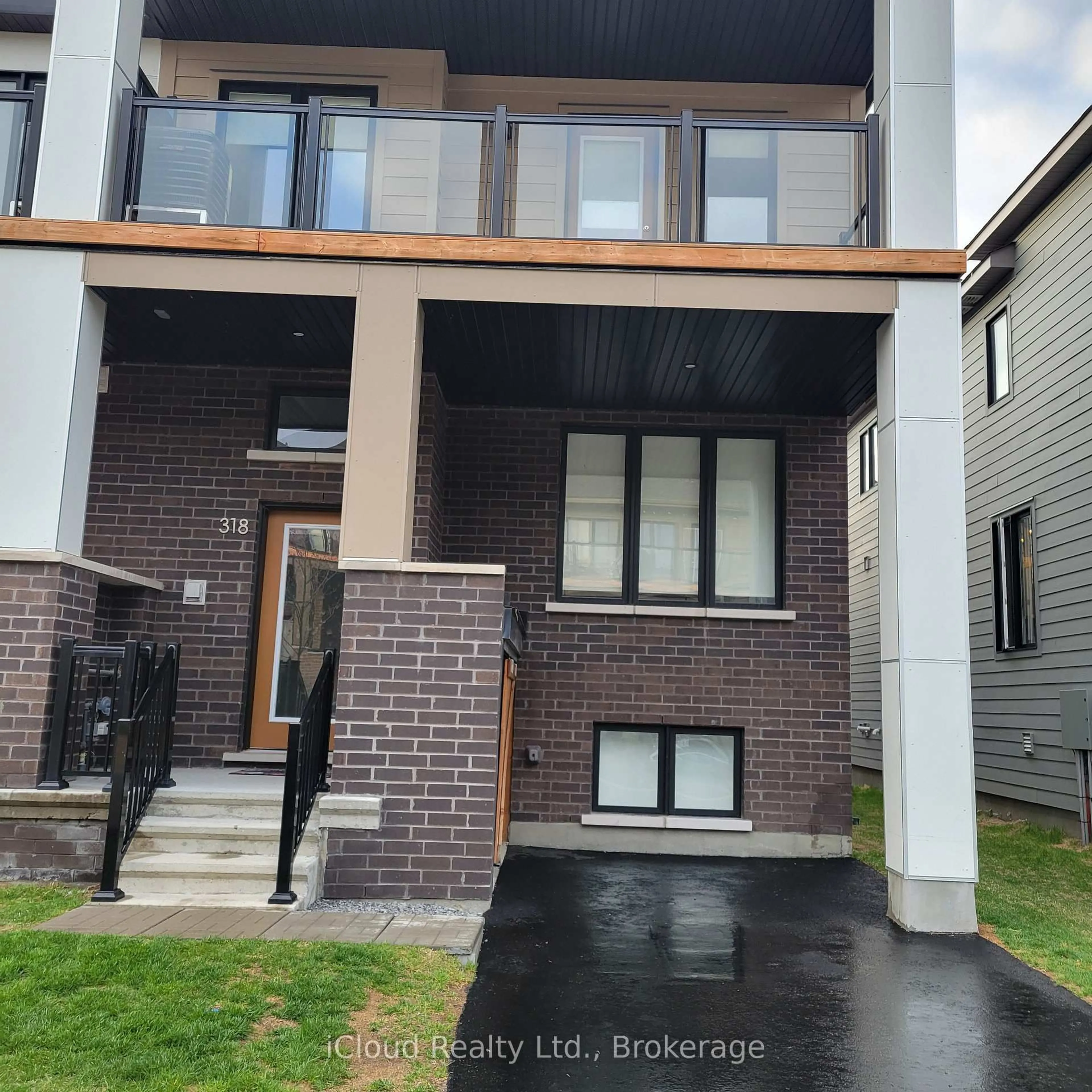 Home with brick exterior material, street for 318 Catsfoot Walk, Ottawa Ontario K2J 7G9