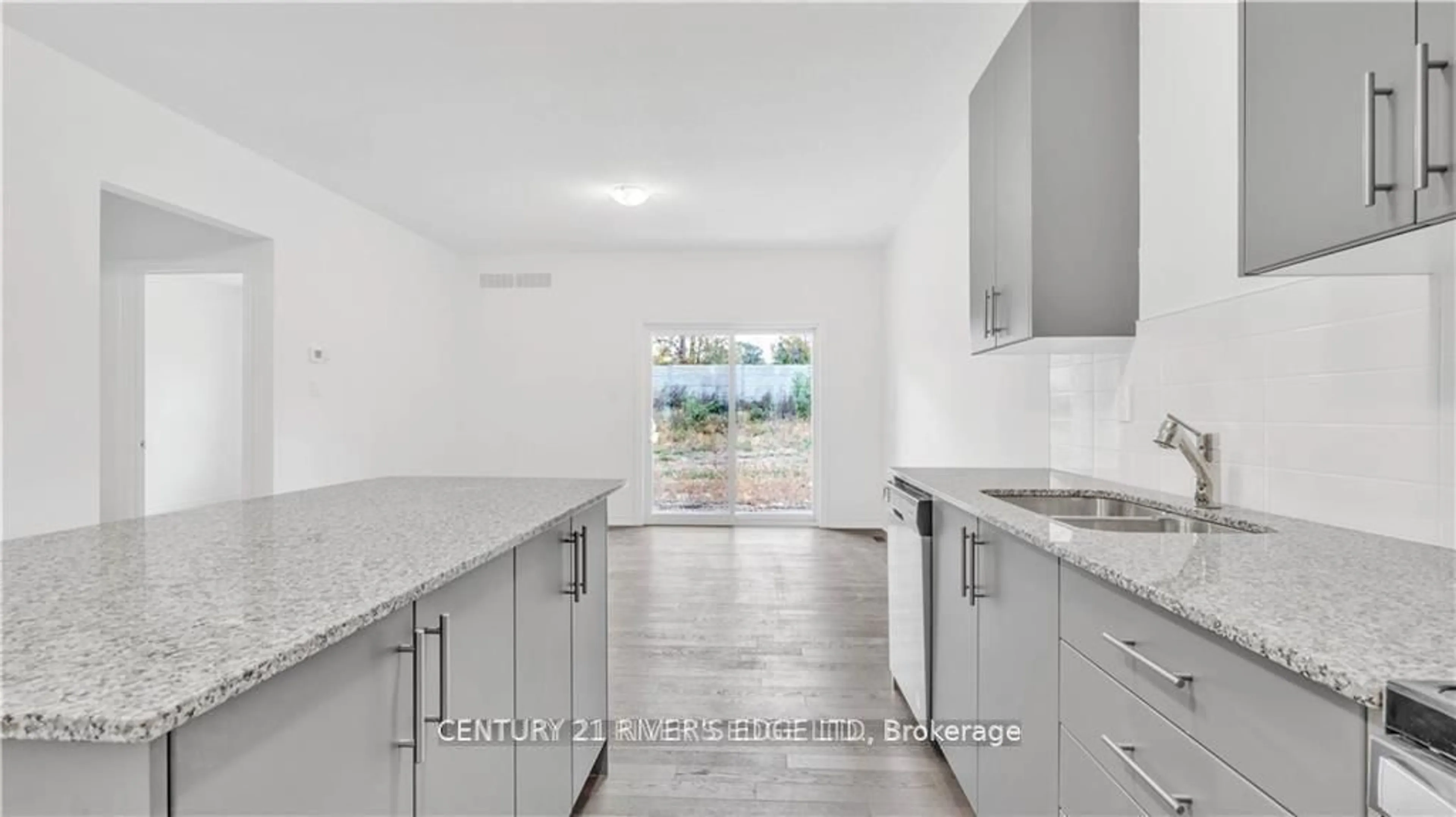 Open concept kitchen, ceramic/tile floor for 218 Adley Dr, Brockville Ontario K6V 7J2