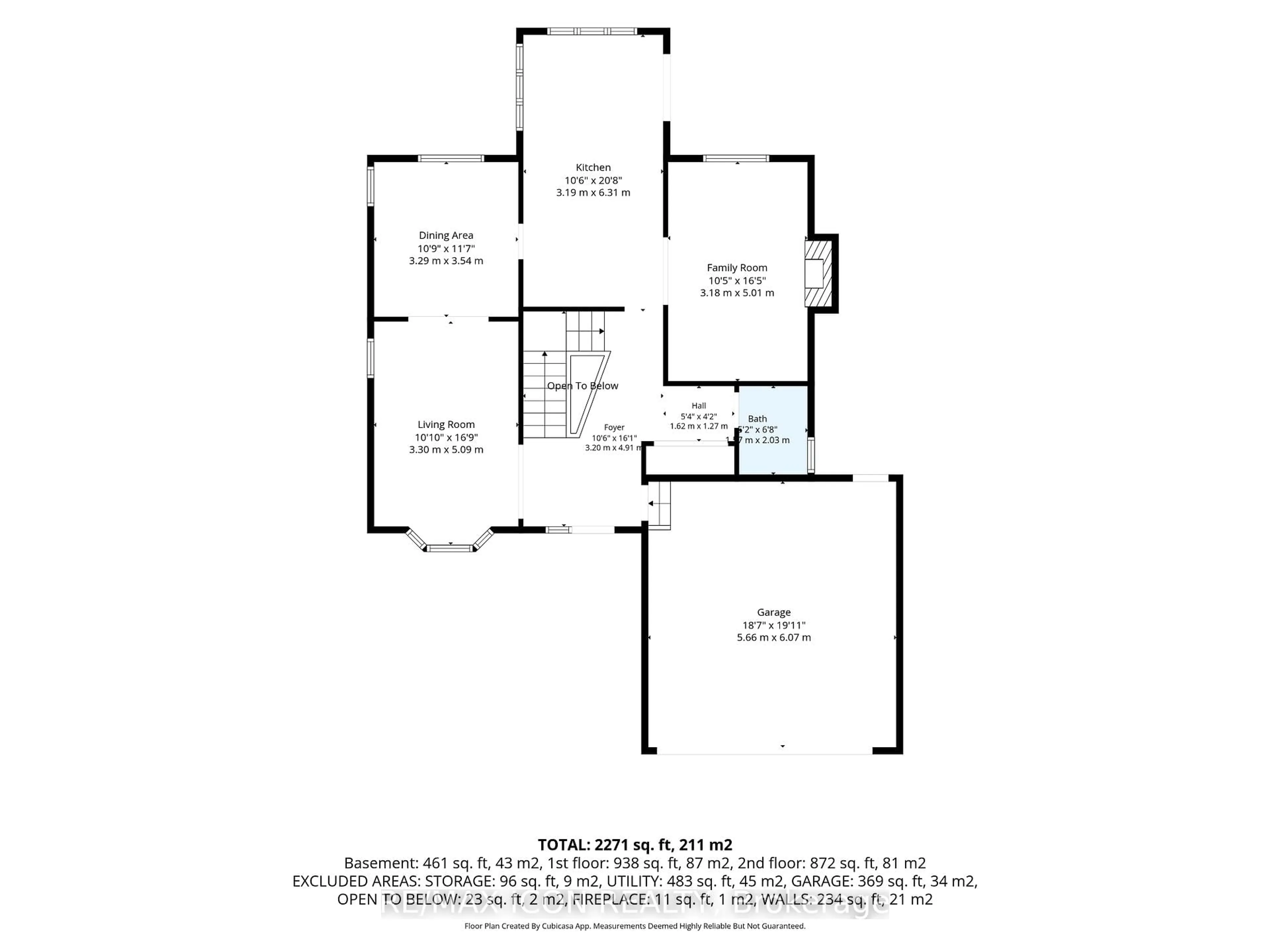 Floor plan for 188 Old Abbey Rd, Waterloo Ontario N2K 3P1