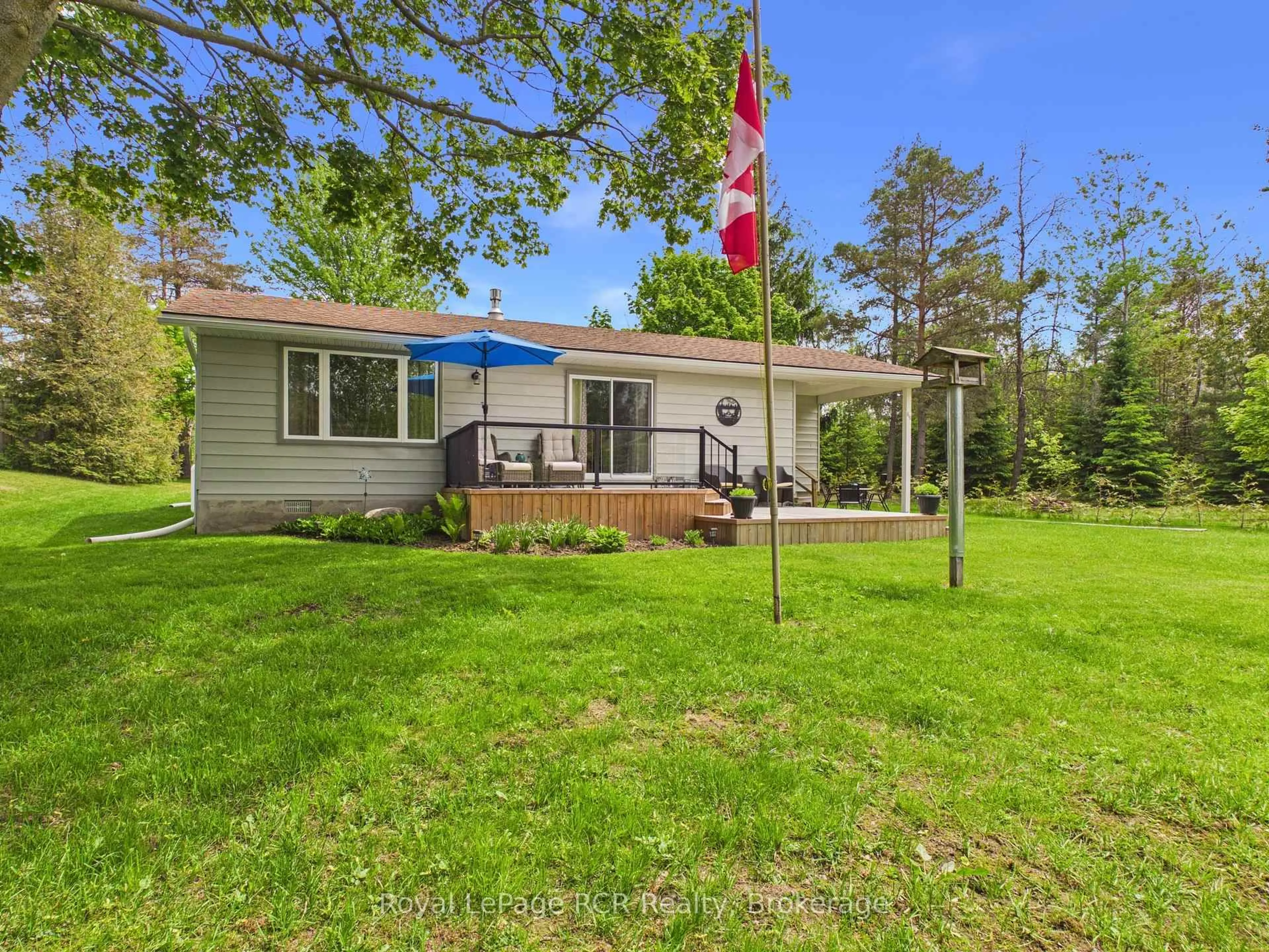 A pic from outside/outdoor area/front of a property/back of a property/a pic from drone, water/lake/river/ocean view for 69 Smith Lane, Huron-Kinloss Ontario N0G 2R0