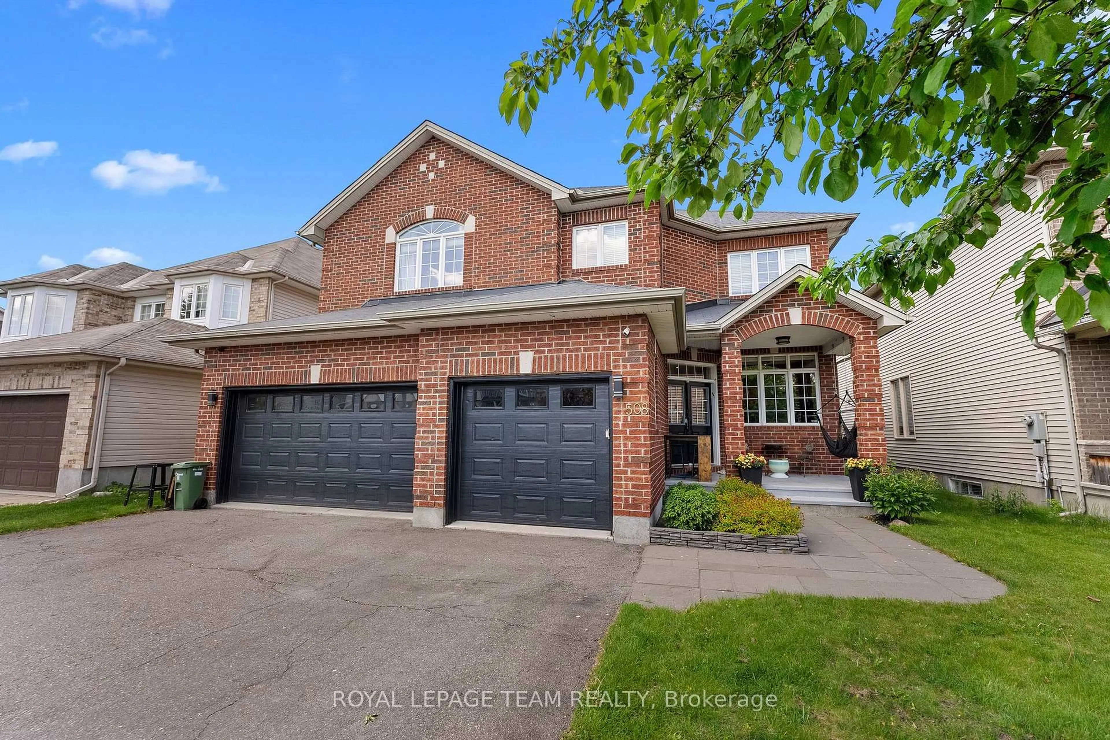 Home with brick exterior material, street for 508 Dusty Miller Cres, Ottawa Ontario K1V 2K1