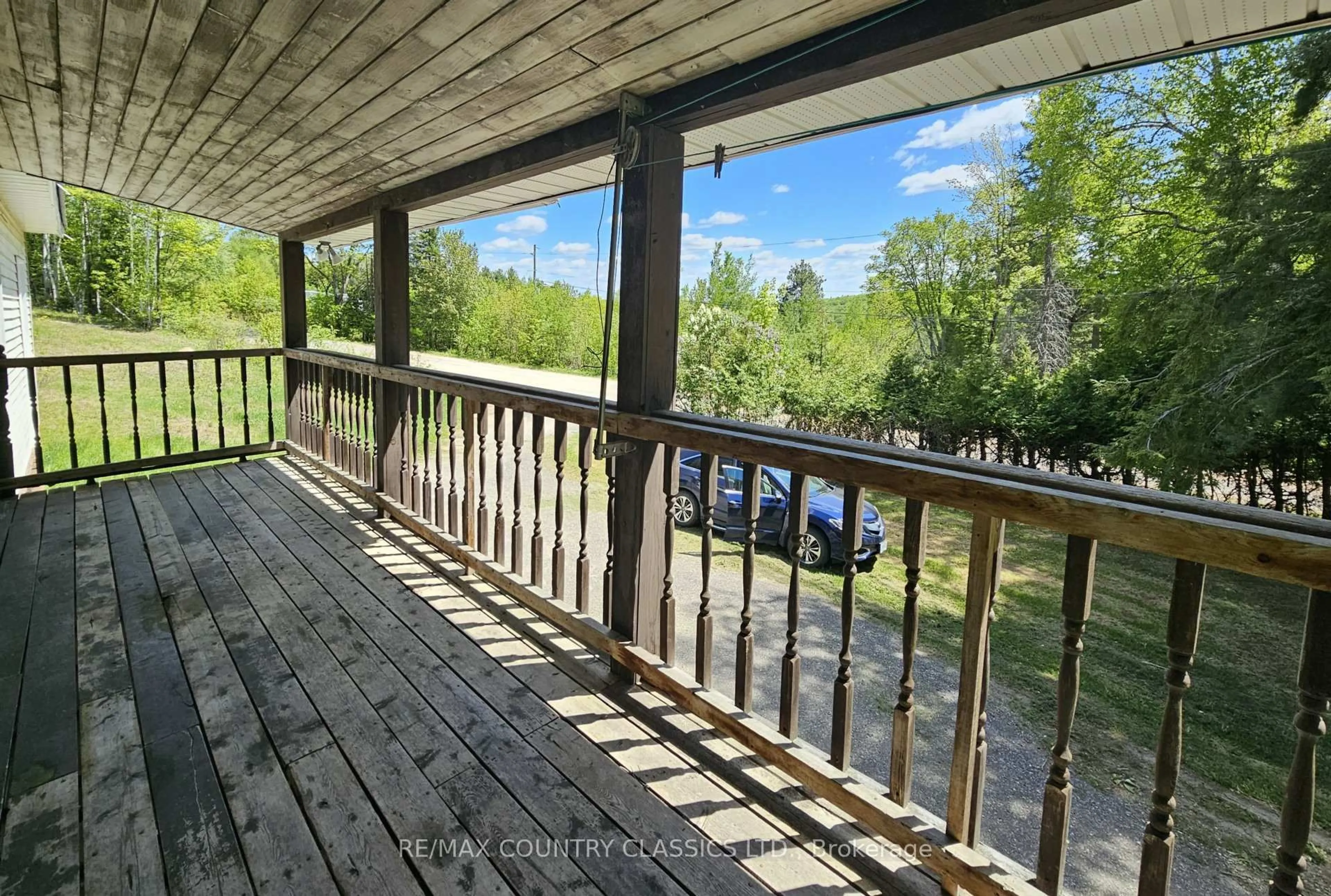 Patio, water/lake/river/ocean view for 446 Biernacki Mountain Rd, Barry's Bay Ontario K0J 1B0
