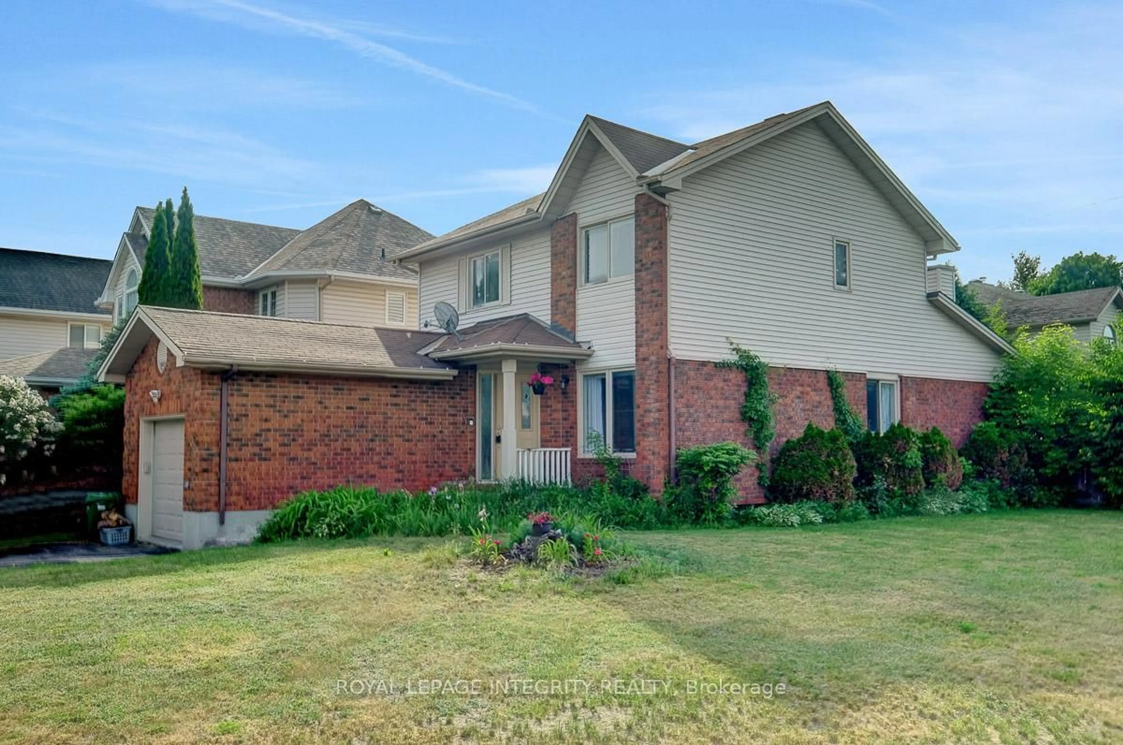 Home with brick exterior material, street for 45 Stonemeadow Dr, Ottawa Ontario K2M 2J9