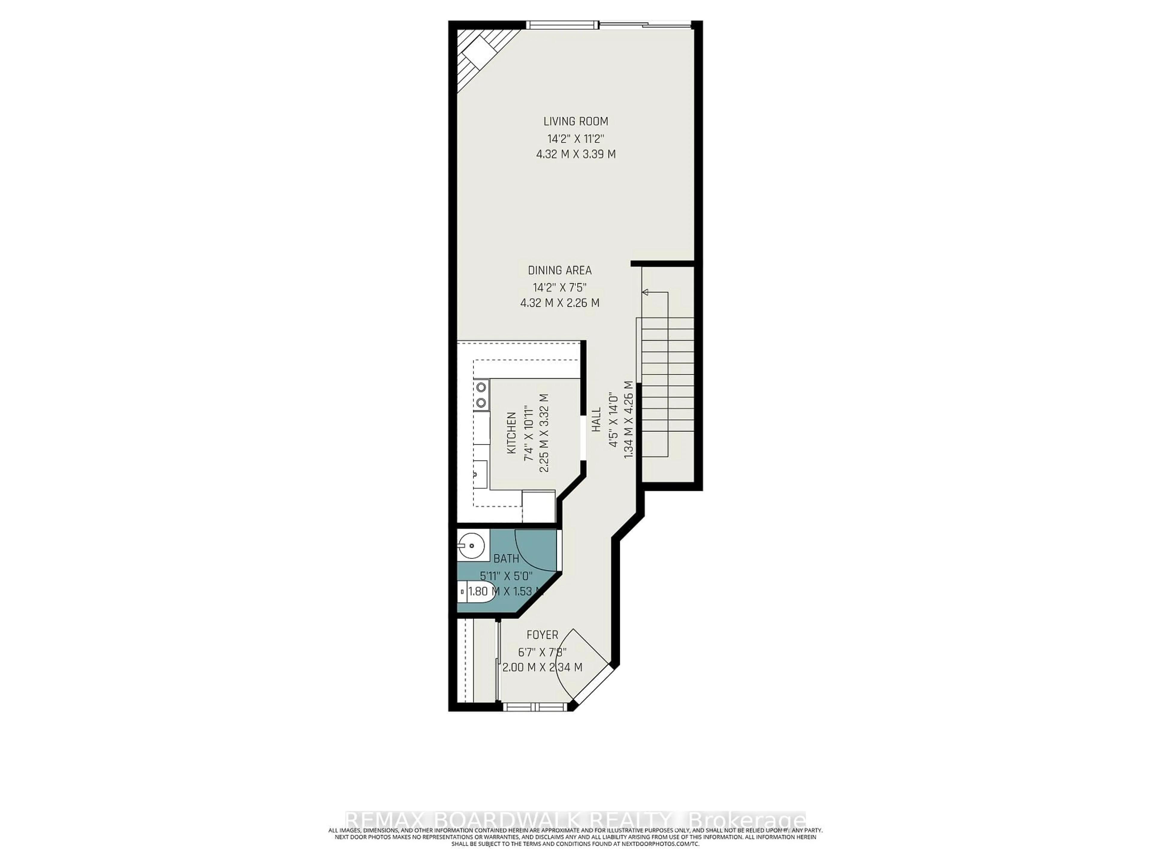 Floor plan for 5 Briston Private, Ottawa Ontario K1G 5P6
