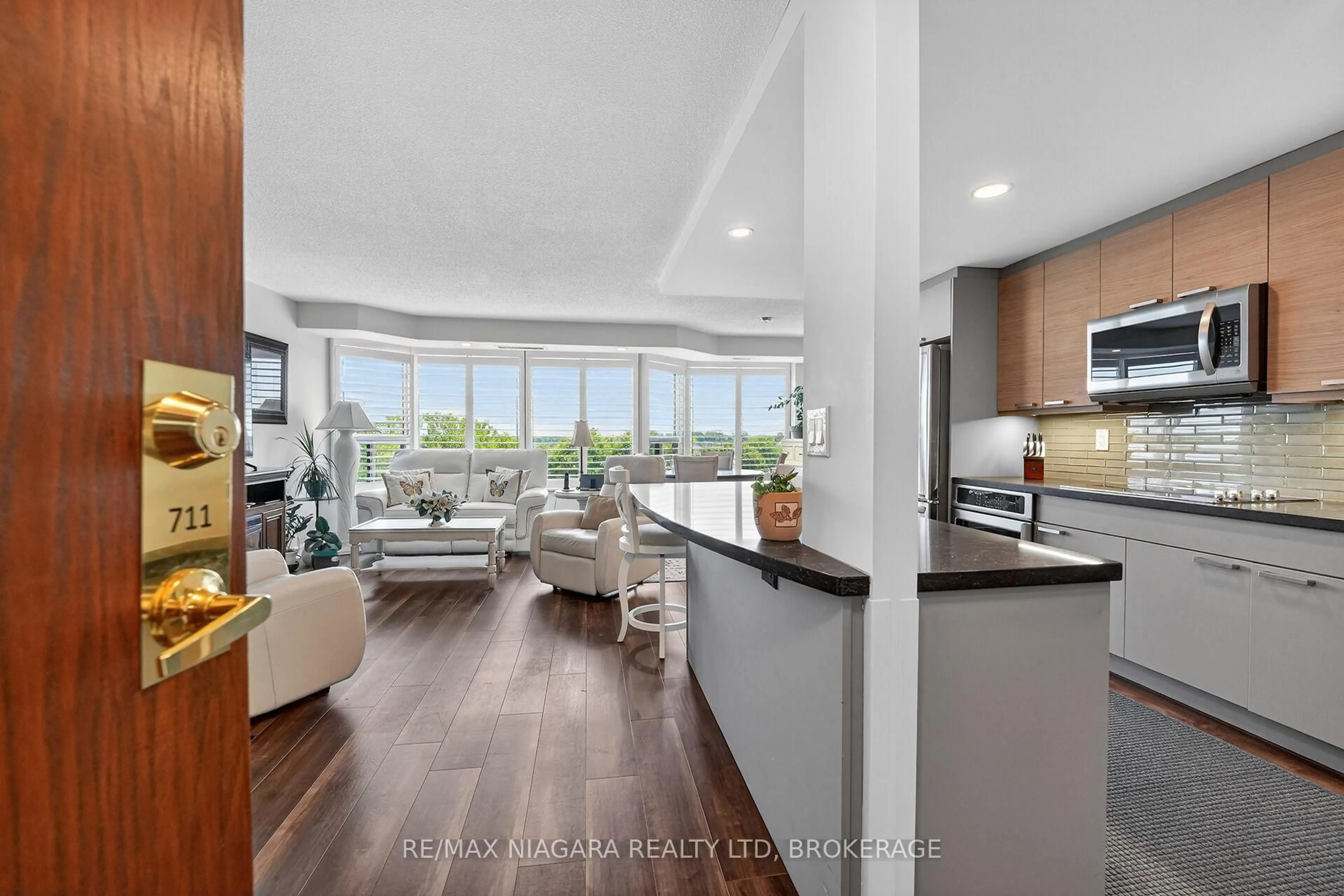 Open concept kitchen, unknown for 81 Scott St #711, St. Catharines Ontario L2N 7L5