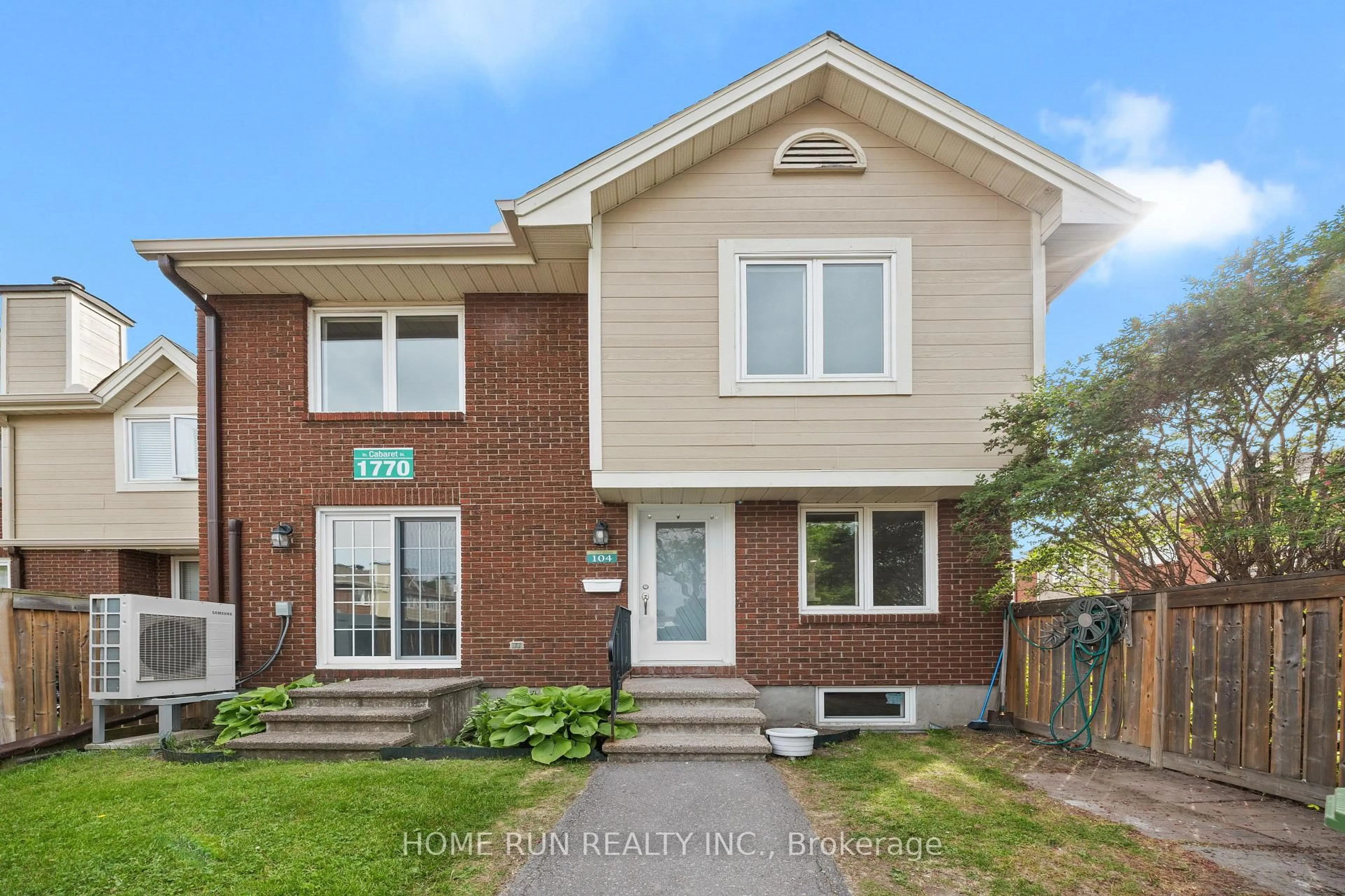 Home with brick exterior material, street for 1770 Cabaret Lane #104, Orleans Ontario K4A 2G1