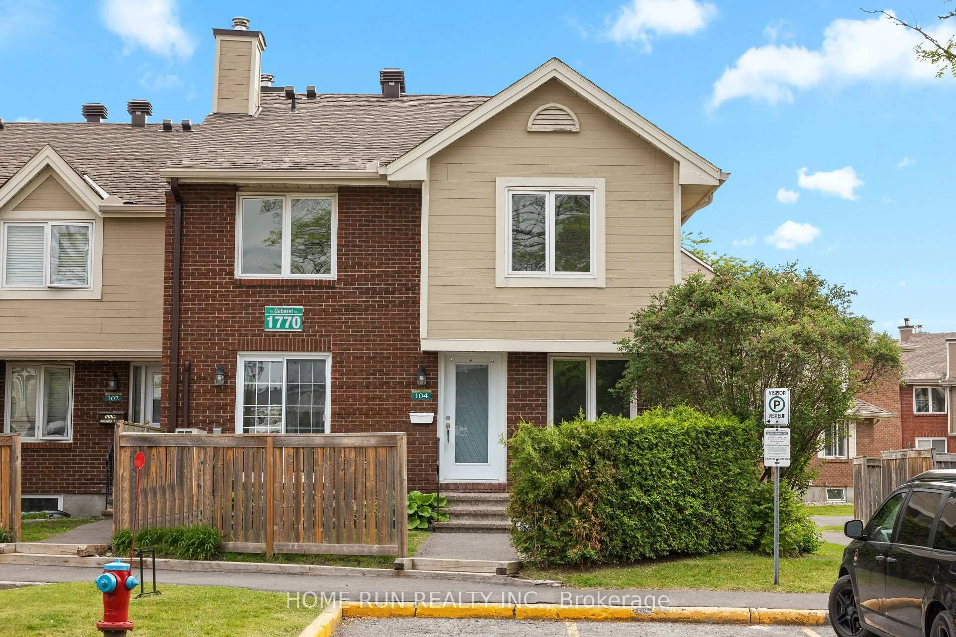 Home with brick exterior material, street for 1770 Cabaret Lane #104, Orleans Ontario K4A 2G1