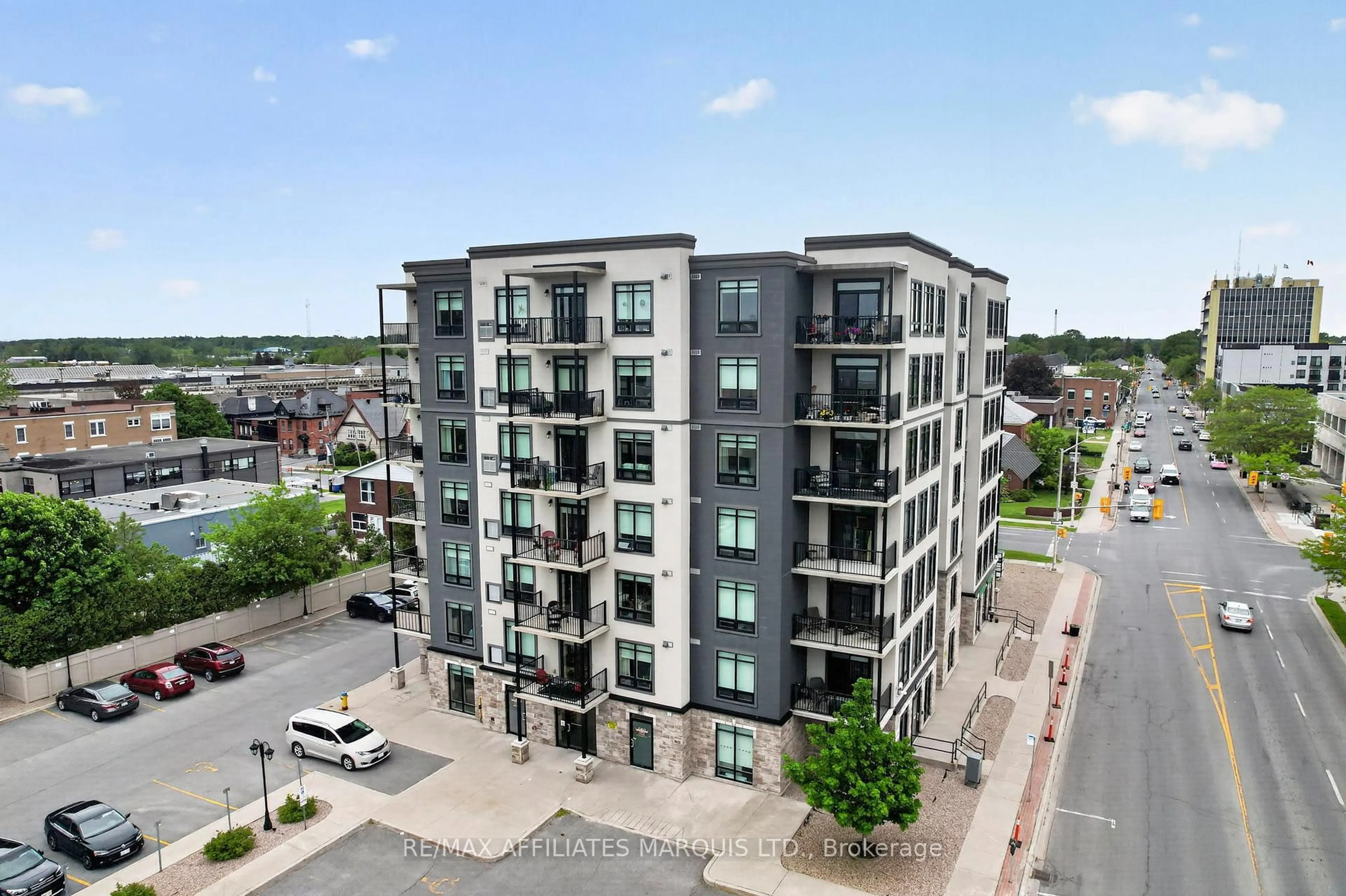 A pic from outside/outdoor area/front of a property/back of a property/a pic from drone, unknown for 108 Second St #500, Cornwall Ontario K6H 3H1