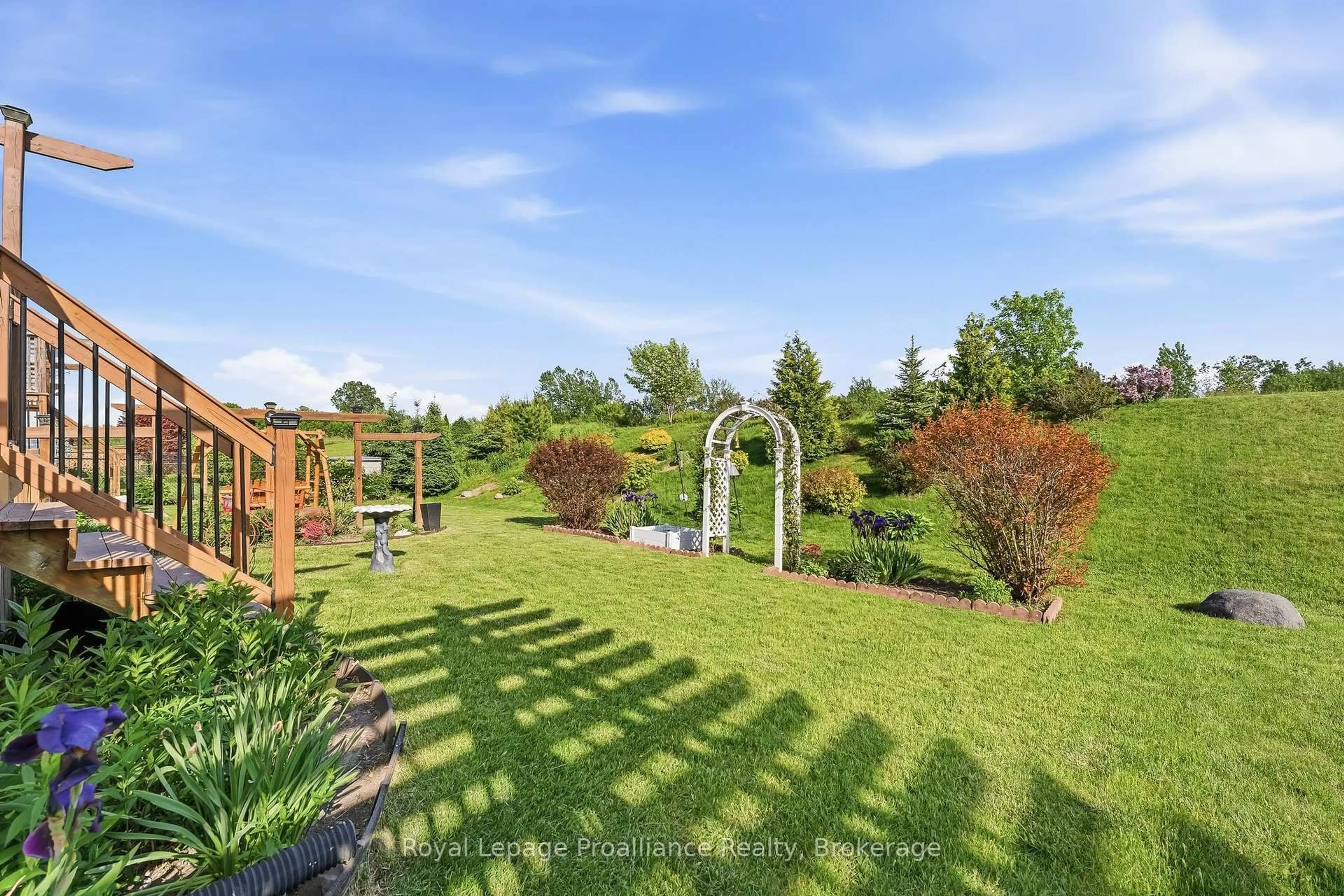 A pic from outside/outdoor area/front of a property/back of a property/a pic from drone, forest/trees view for 56 Royal Gala Dr, Brighton Ontario K0K 1H0