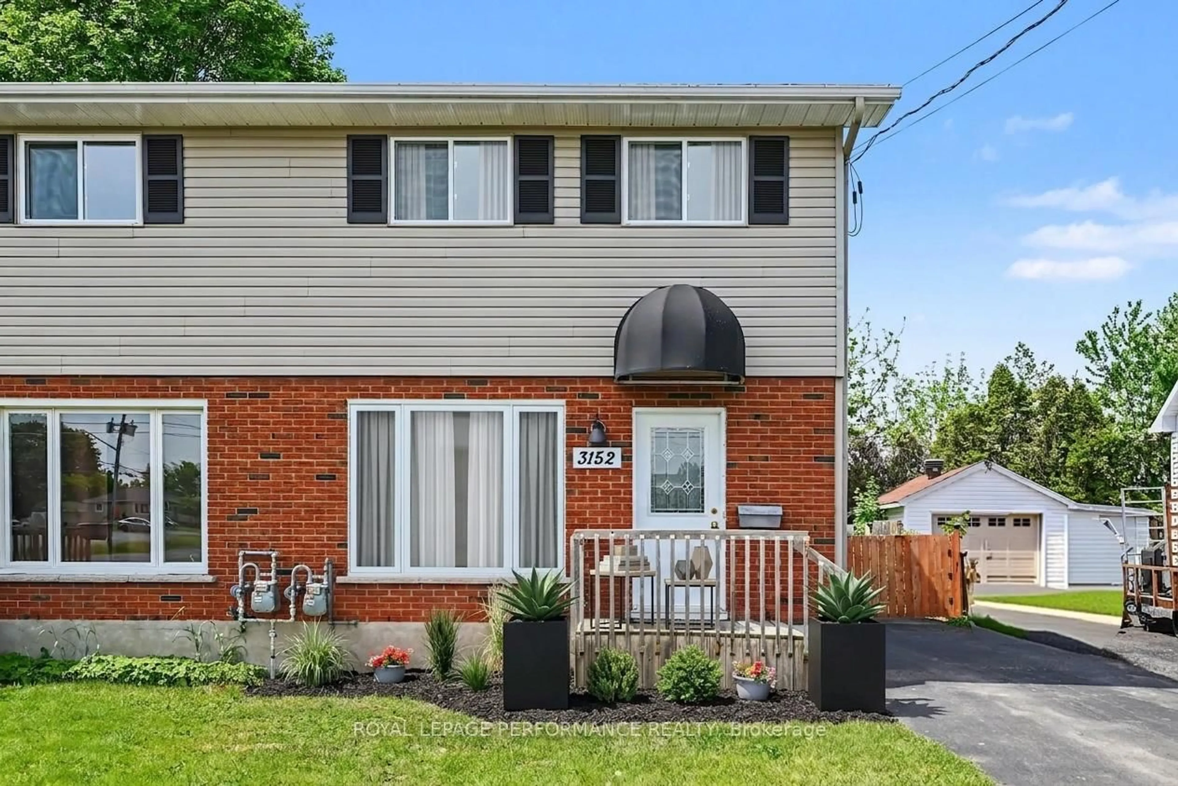 Home with brick exterior material, street for 3152 Poirier Ave, Cornwall Ontario K6K 1C8