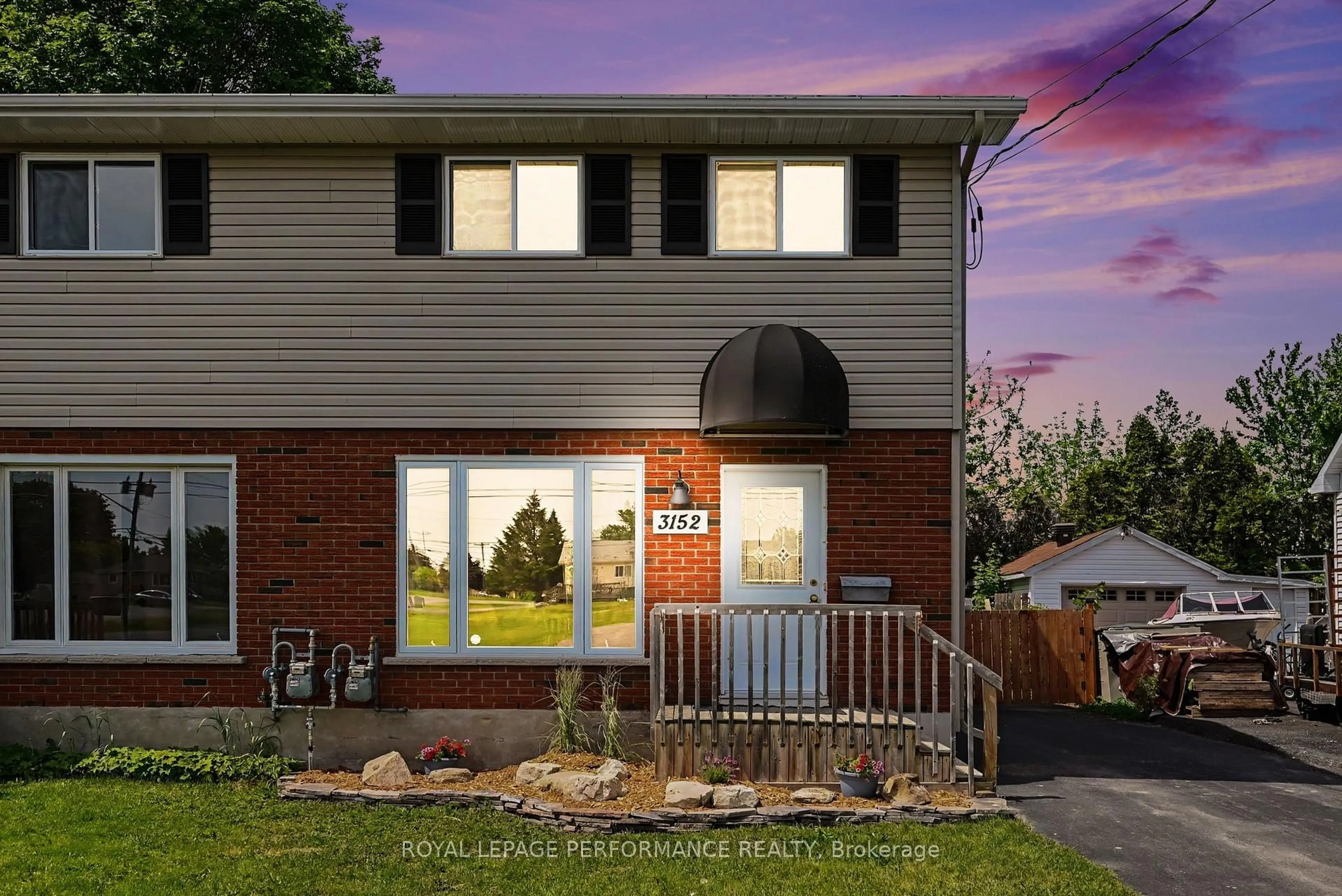 Home with brick exterior material, street for 3152 Poirier Ave, Cornwall Ontario K6K 1C8