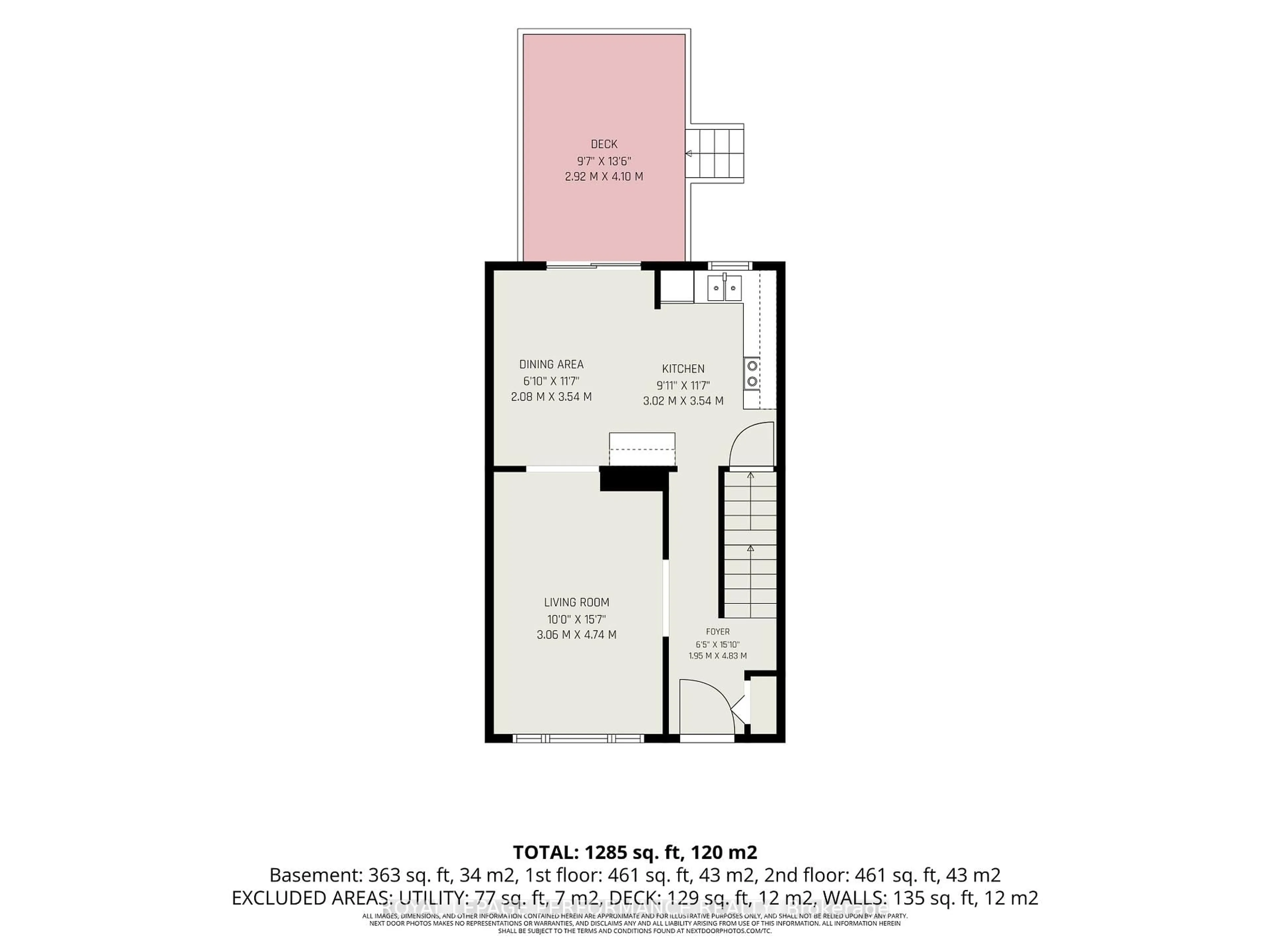 Floor plan for 3152 Poirier Ave, Cornwall Ontario K6K 1C8