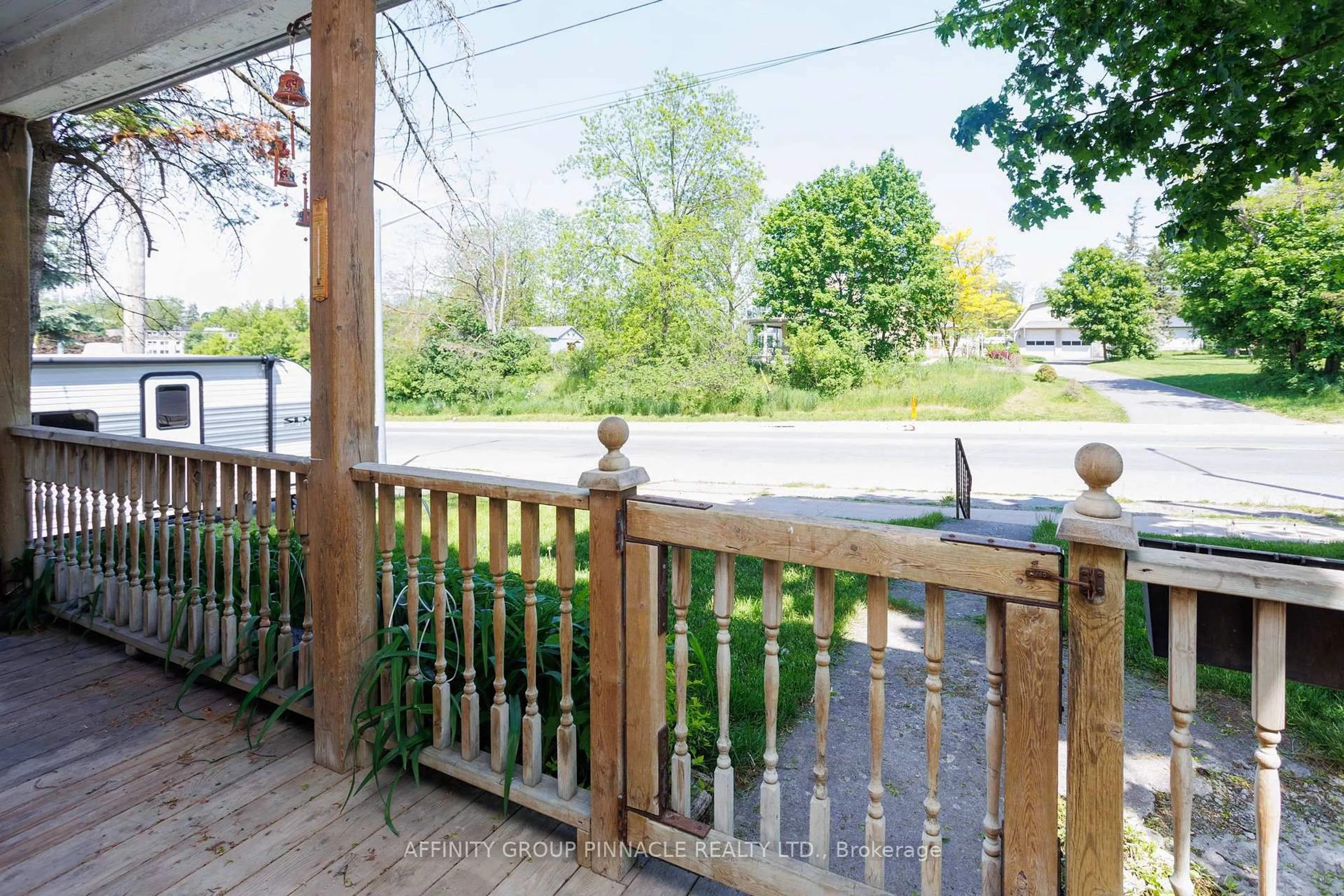Patio, water/lake/river/ocean view for 7 Colborne St, Kawartha Lakes Ontario K9V 1J9