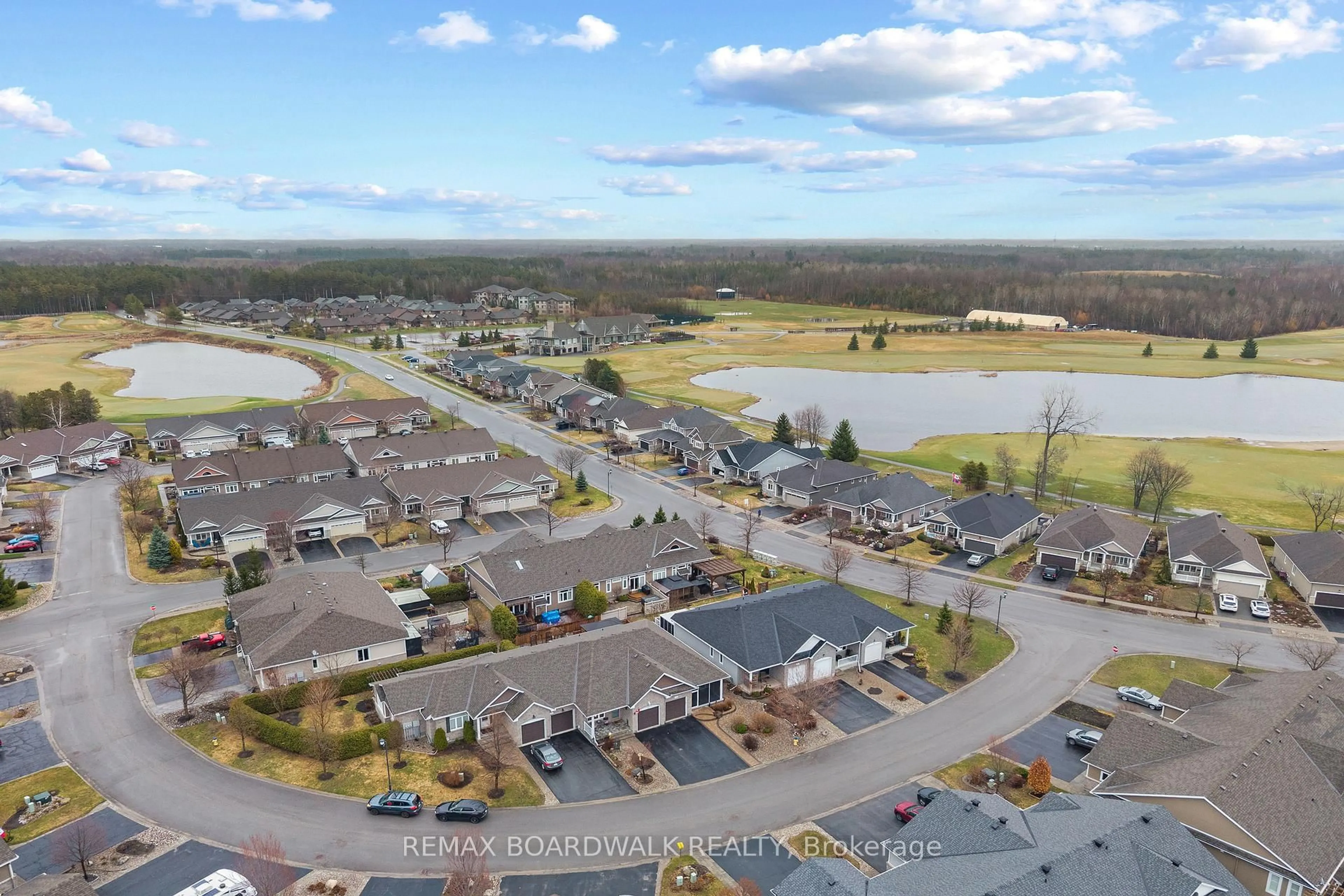 A pic from outside/outdoor area/front of a property/back of a property/a pic from drone, mountain view for 12 Royalty Way, North Grenville Ontario K0G 1J0