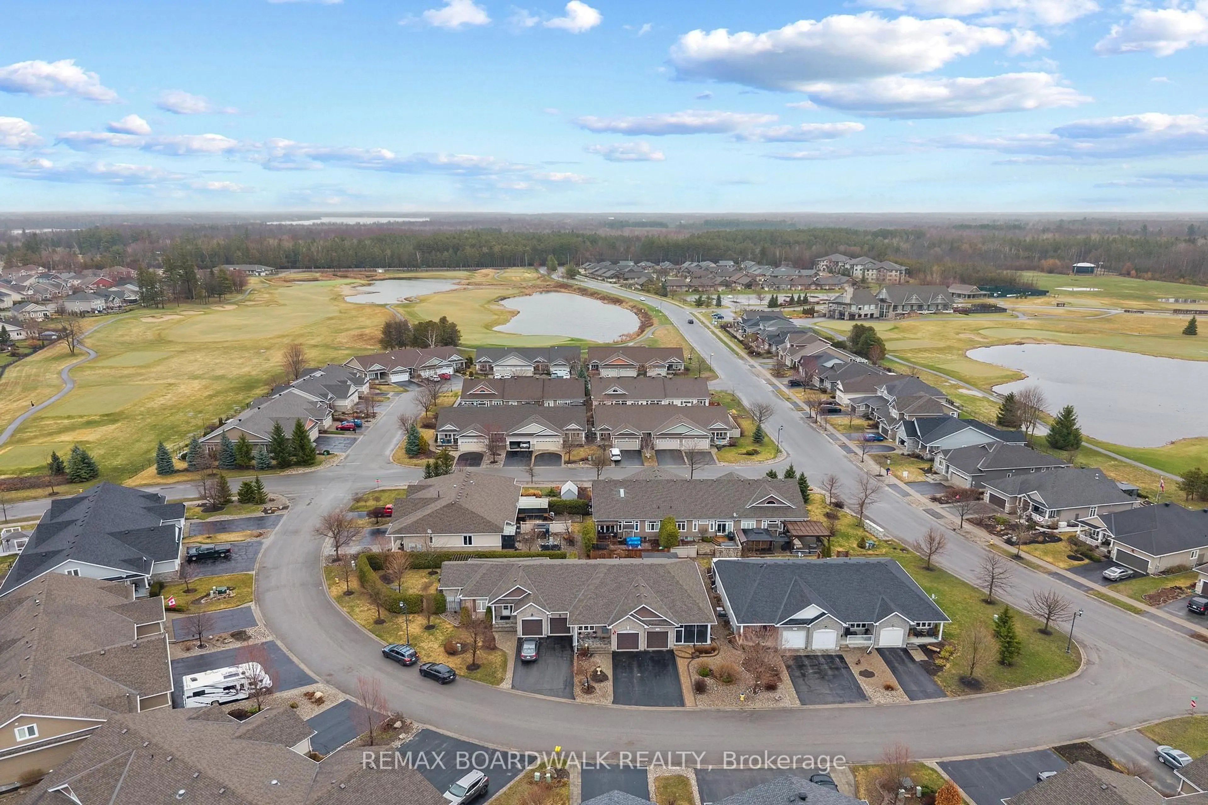 A pic from outside/outdoor area/front of a property/back of a property/a pic from drone, mountain view for 12 Royalty Way, North Grenville Ontario K0G 1J0