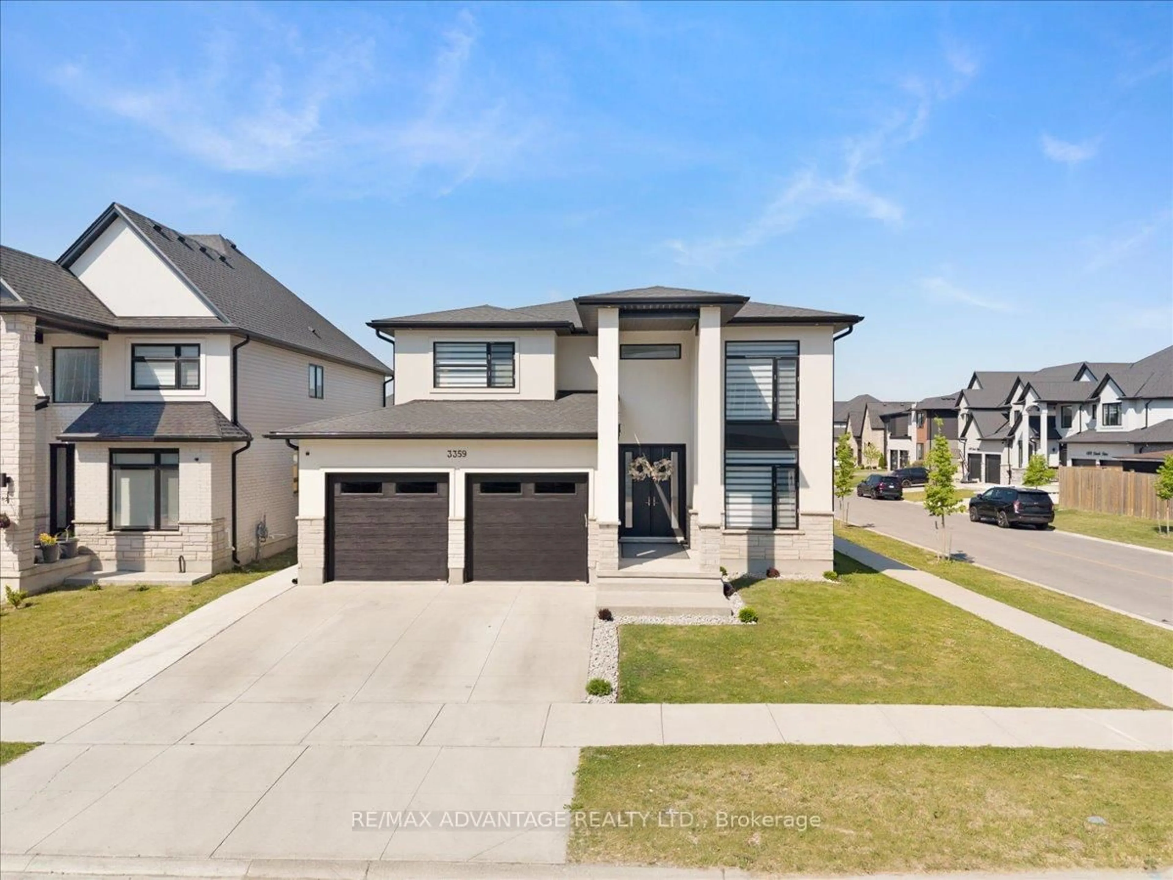 Home with brick exterior material, street for 3359 REGIMENT Rd, London South Ontario N6P 0H2