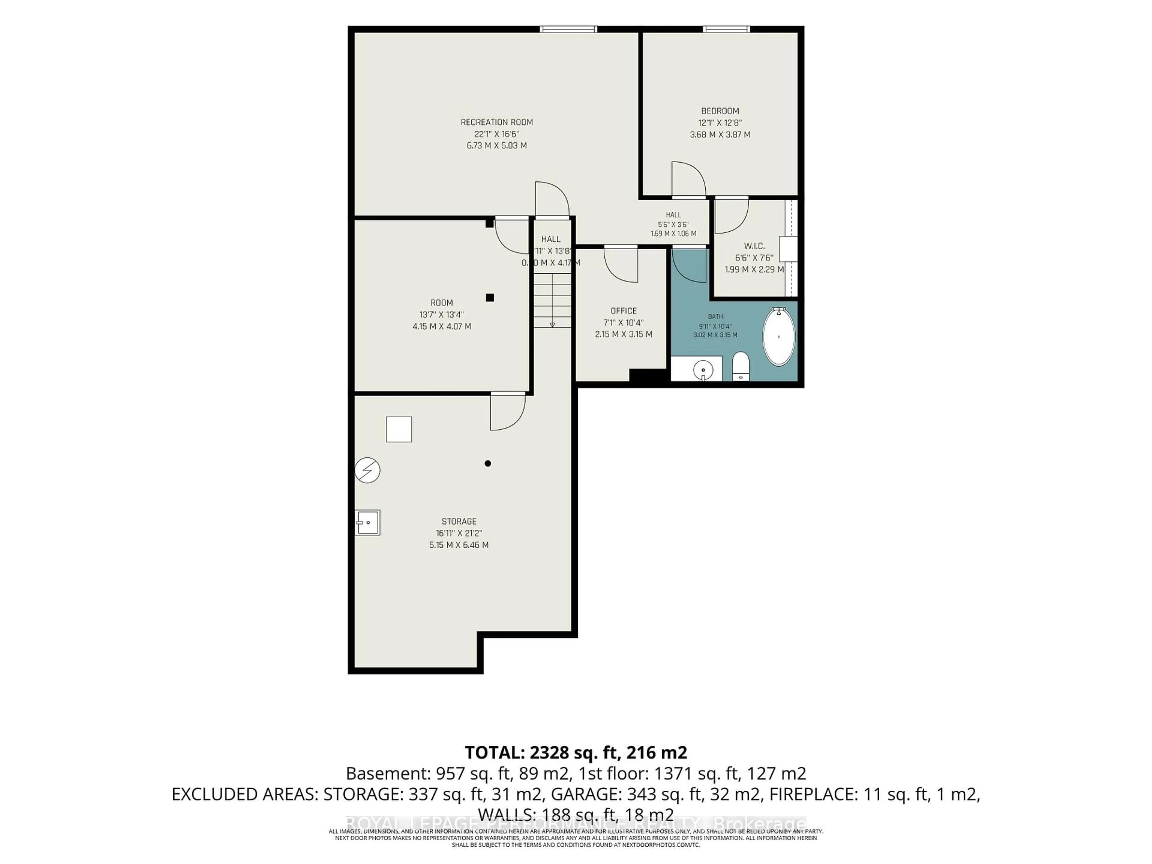 Floor plan for 2110 Ricardo St, Ottawa Ontario K4A 4K6