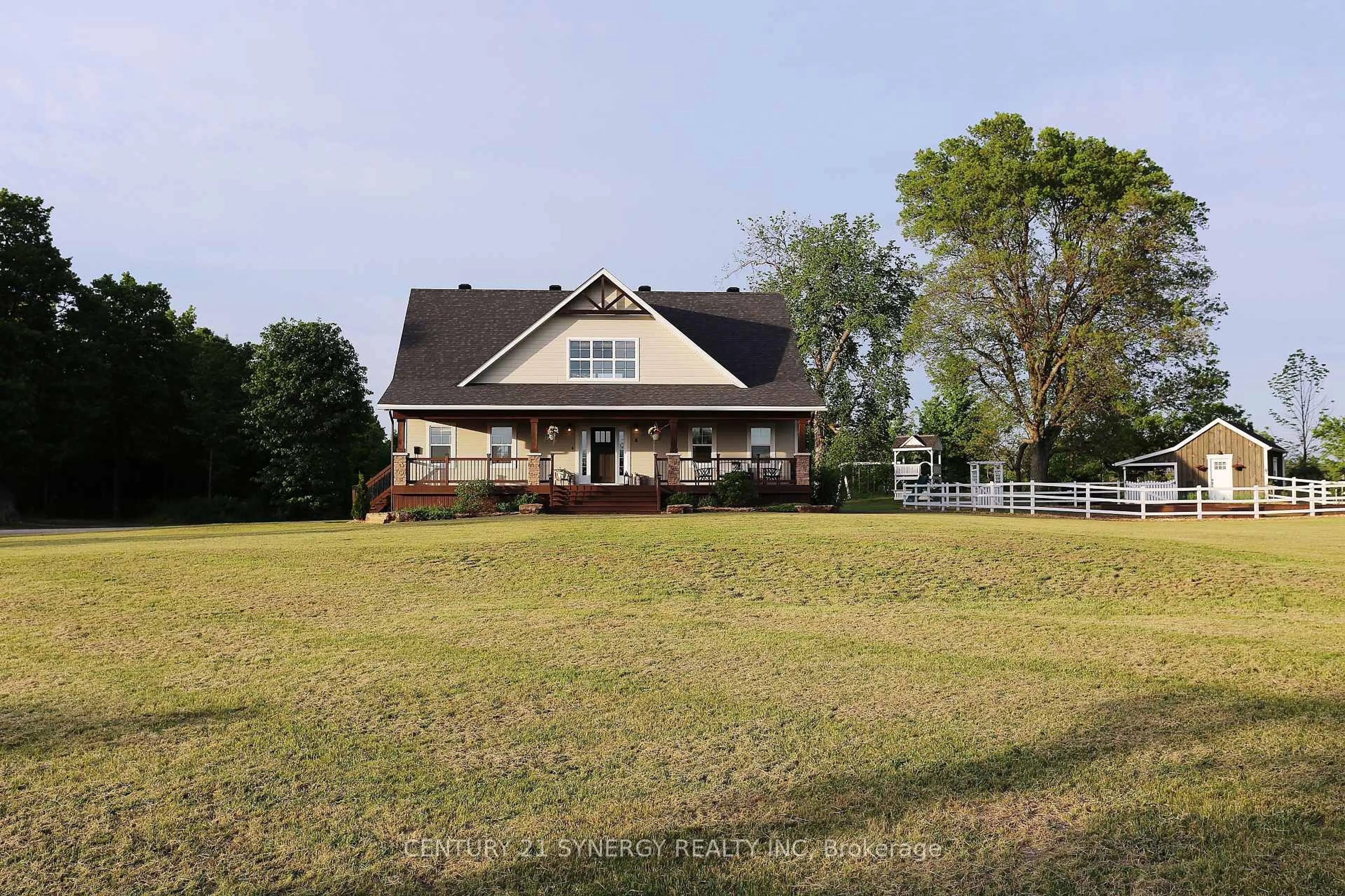 A pic from outside/outdoor area/front of a property/back of a property/a pic from drone, unknown for 8 Otter Lake Rd, Rideau Lakes Ontario K0G 1L0