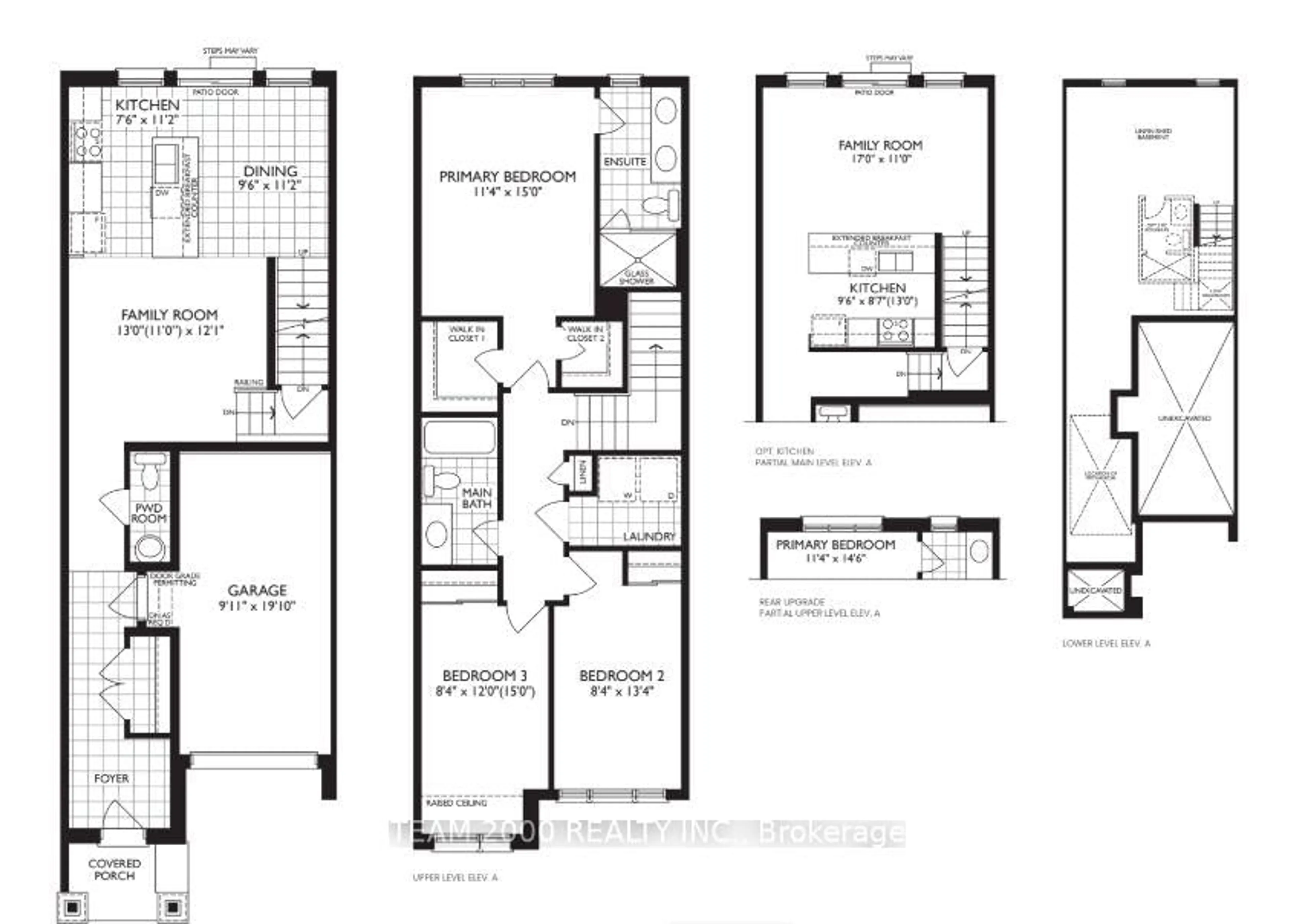 Floor plan for 474 Provident Way #36, Hamilton Ontario L0R 1W0