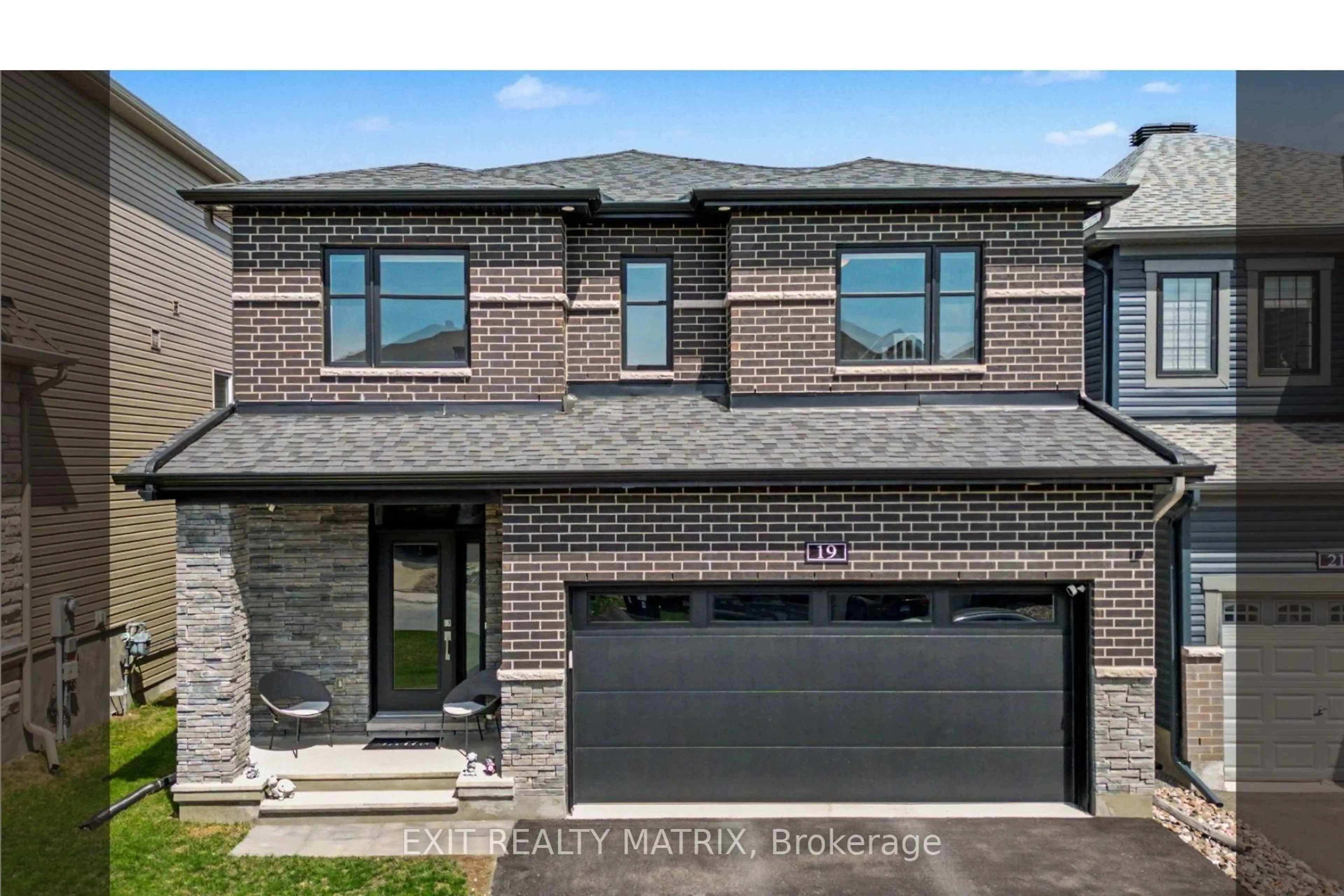 Home with brick exterior material, street for 19 Fossa Terr, Ottawa Ontario K2J 6W4