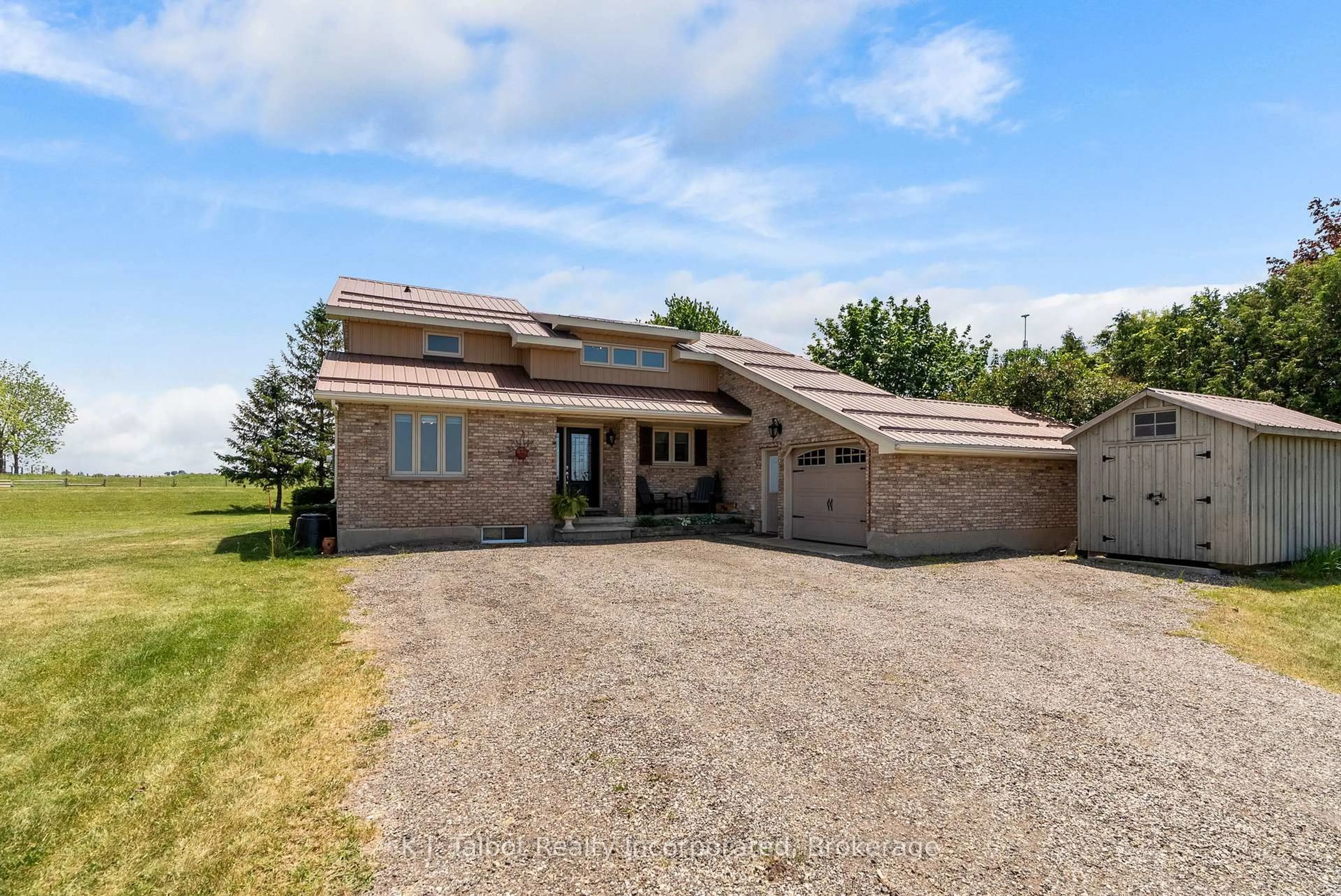 A pic from outside/outdoor area/front of a property/back of a property/a pic from drone, unknown for 83054 Corrins Line, Ashfield-Colborne-Wawanosh Ontario N7A 3Y3