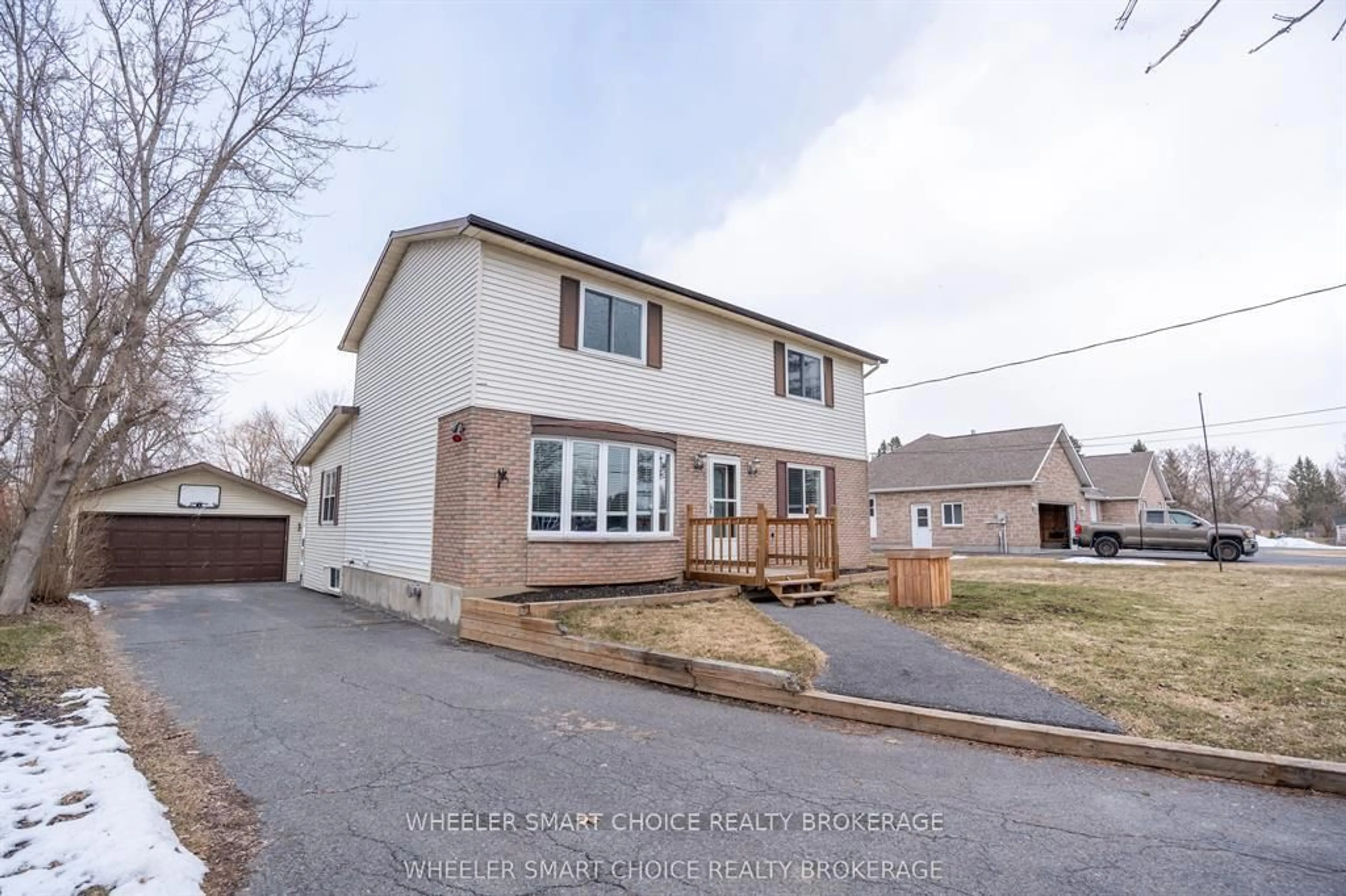 Home with brick exterior material, street for 17407 County Rd 18 Rd, South Stormont Ontario K0C 2A0