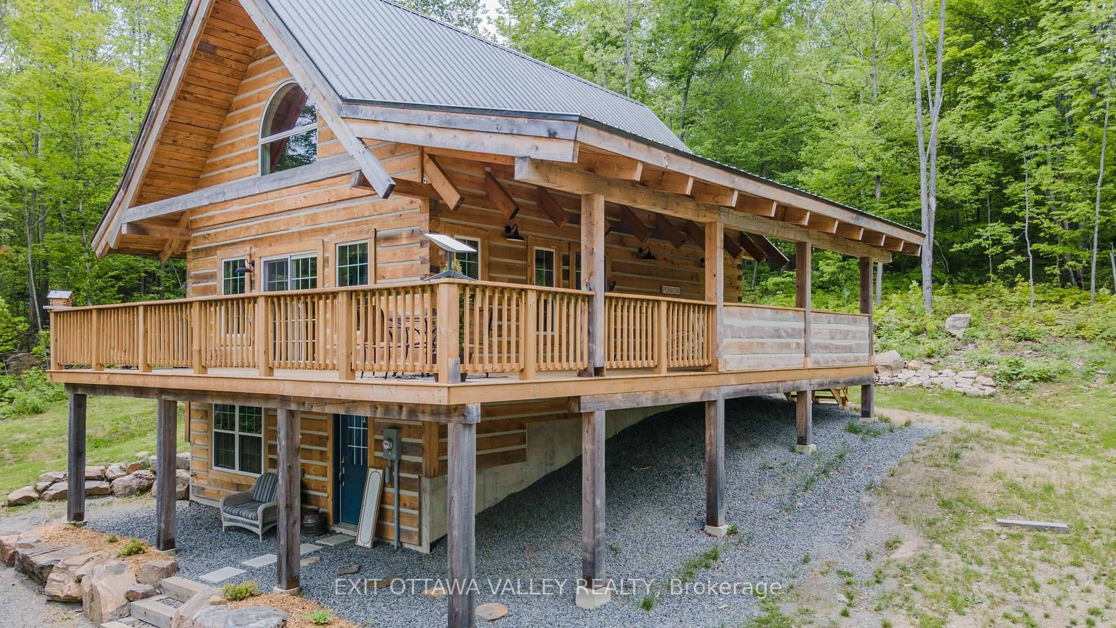 Home with vinyl exterior material, unknown for 684 Mitchell Rd, Barry's Bay Ontario K0J 1B0