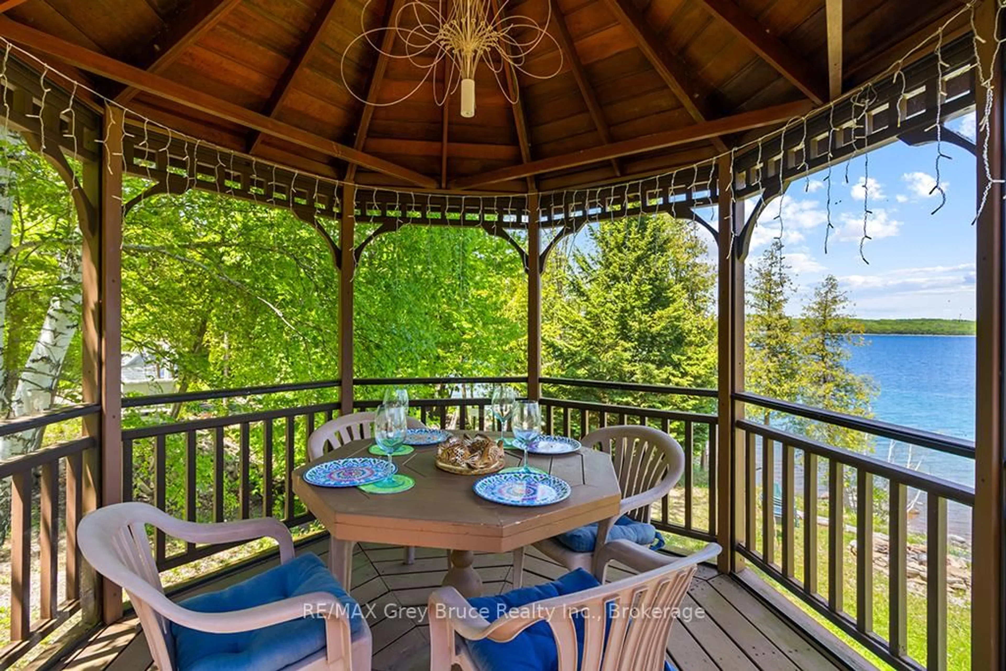 Patio, water/lake/river/ocean view for 121 Ivy Dr, Georgian Bluffs Ontario N0H 2T0
