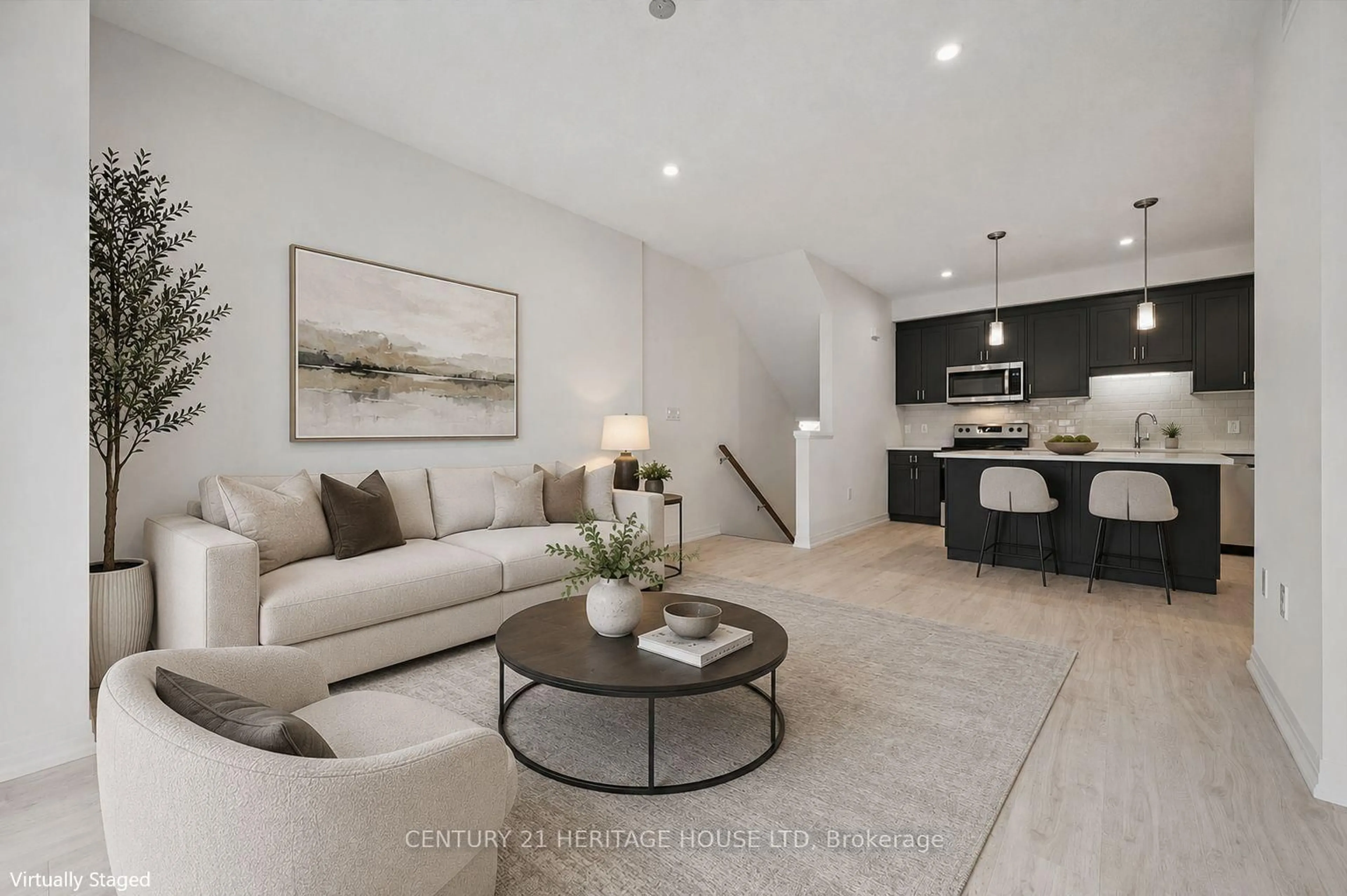 Living room with furniture, unknown for 525 Erinbrook Dr, Kitchener Ontario N2E 3T1