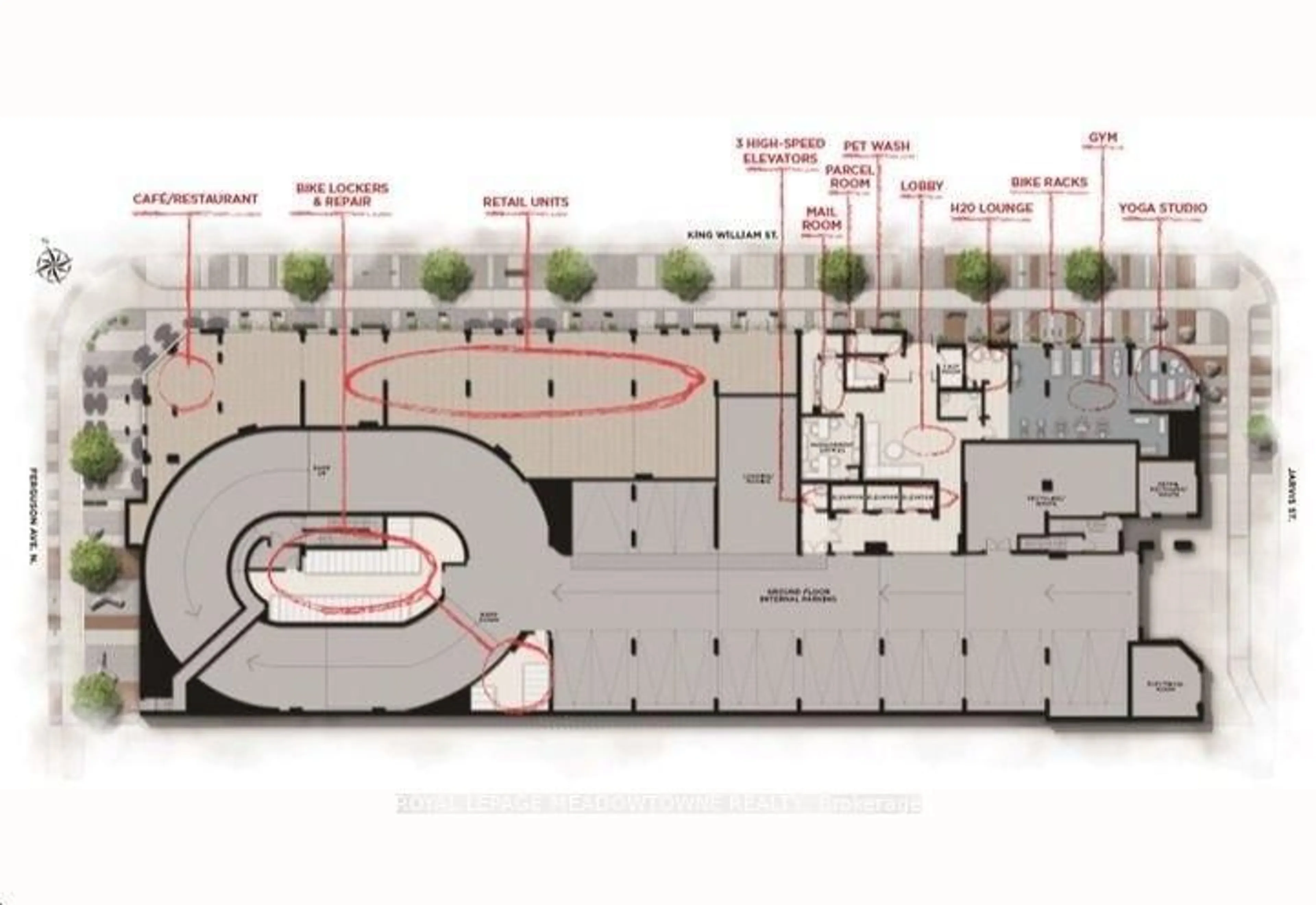 Floor plan for 212 King St #901, Hamilton Ontario L8N 1B5