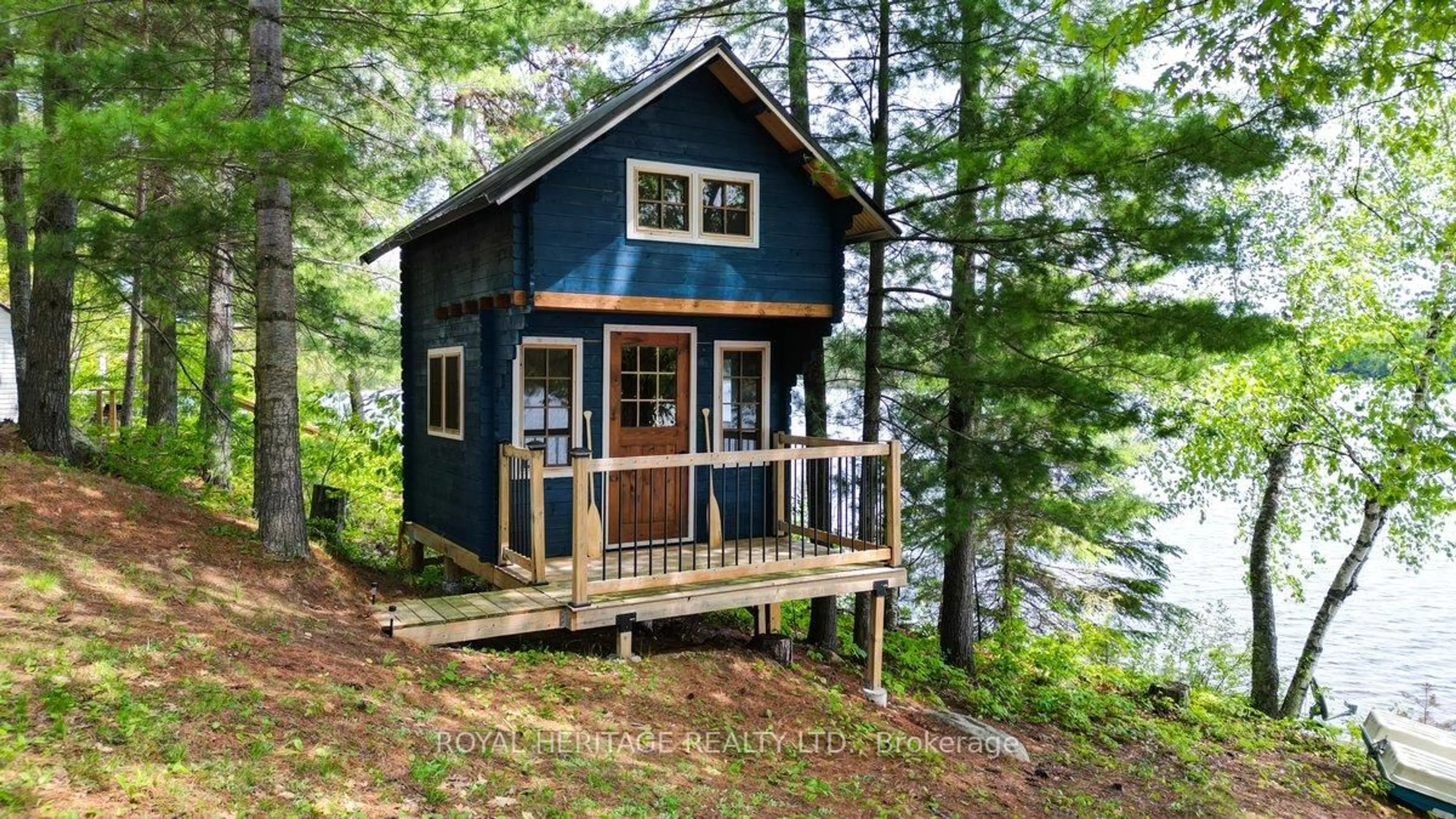 Home with vinyl exterior material, water/lake/river/ocean view for 2351 North Baptiste Lake Rd, Bancroft Ontario K0L 1C0