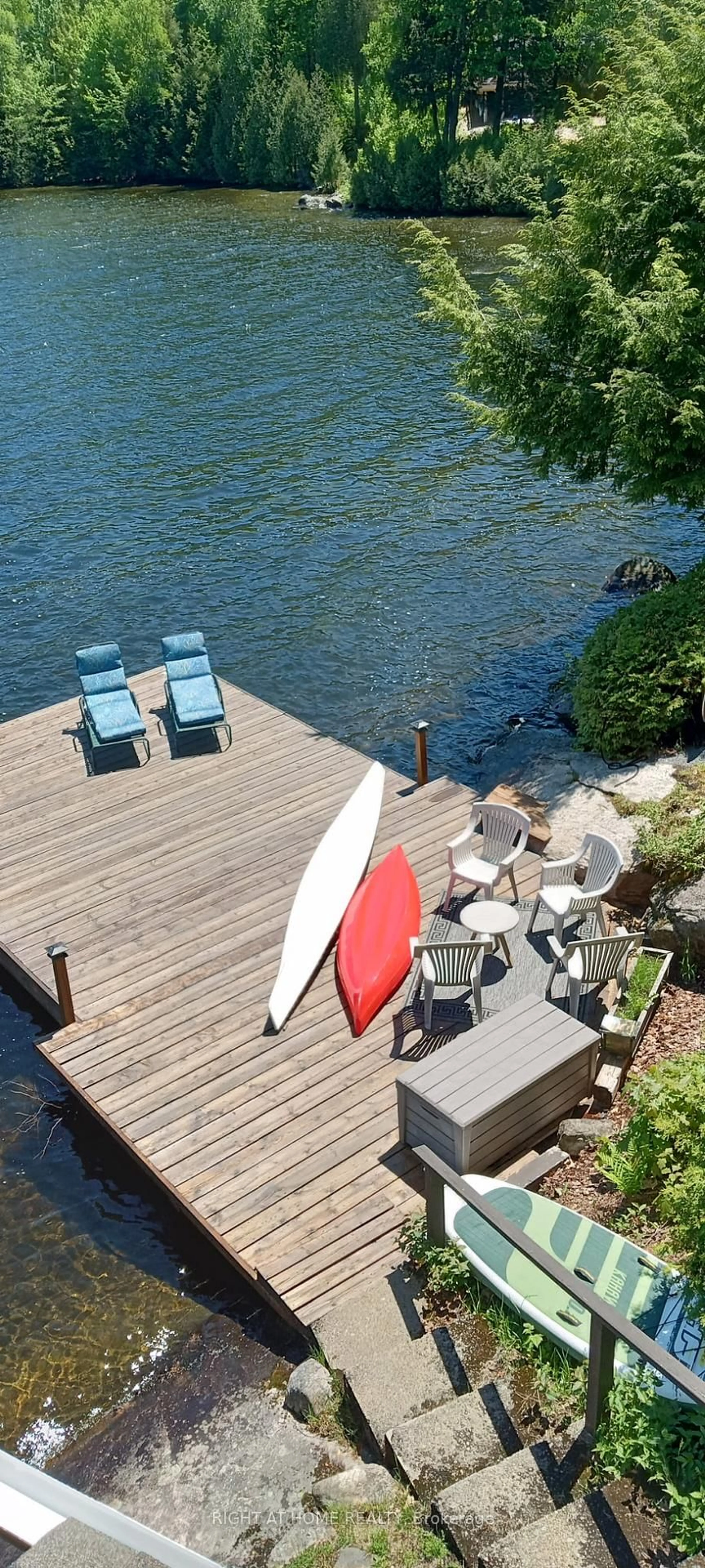 Patio, water/lake/river/ocean view for 1159 Schufelt Rd, Lake of Bays Ontario P0B 1A0