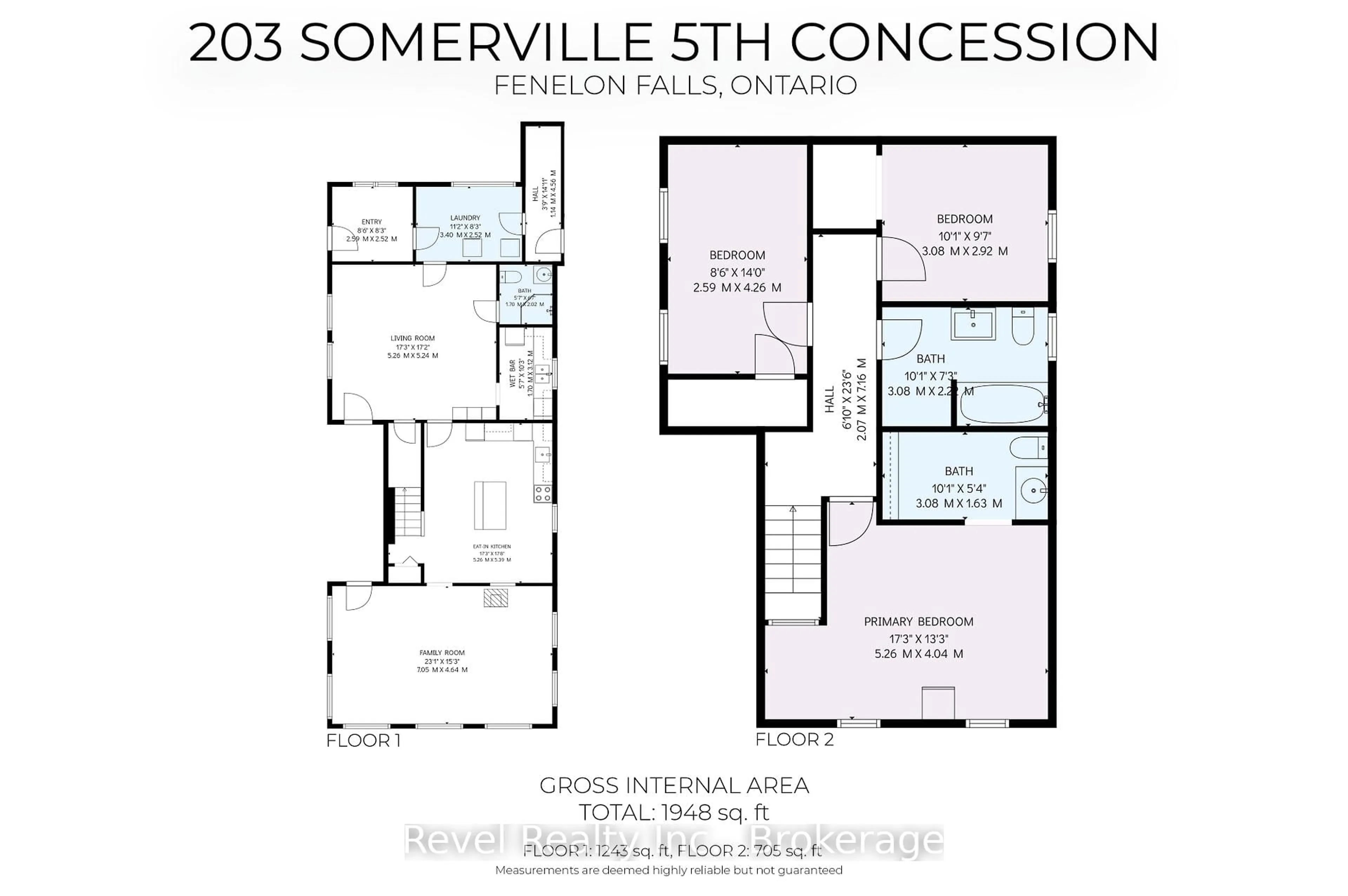 Floor plan for 203 Somerville Concession 5 Rd, Kawartha Lakes Ontario K0M 1K0