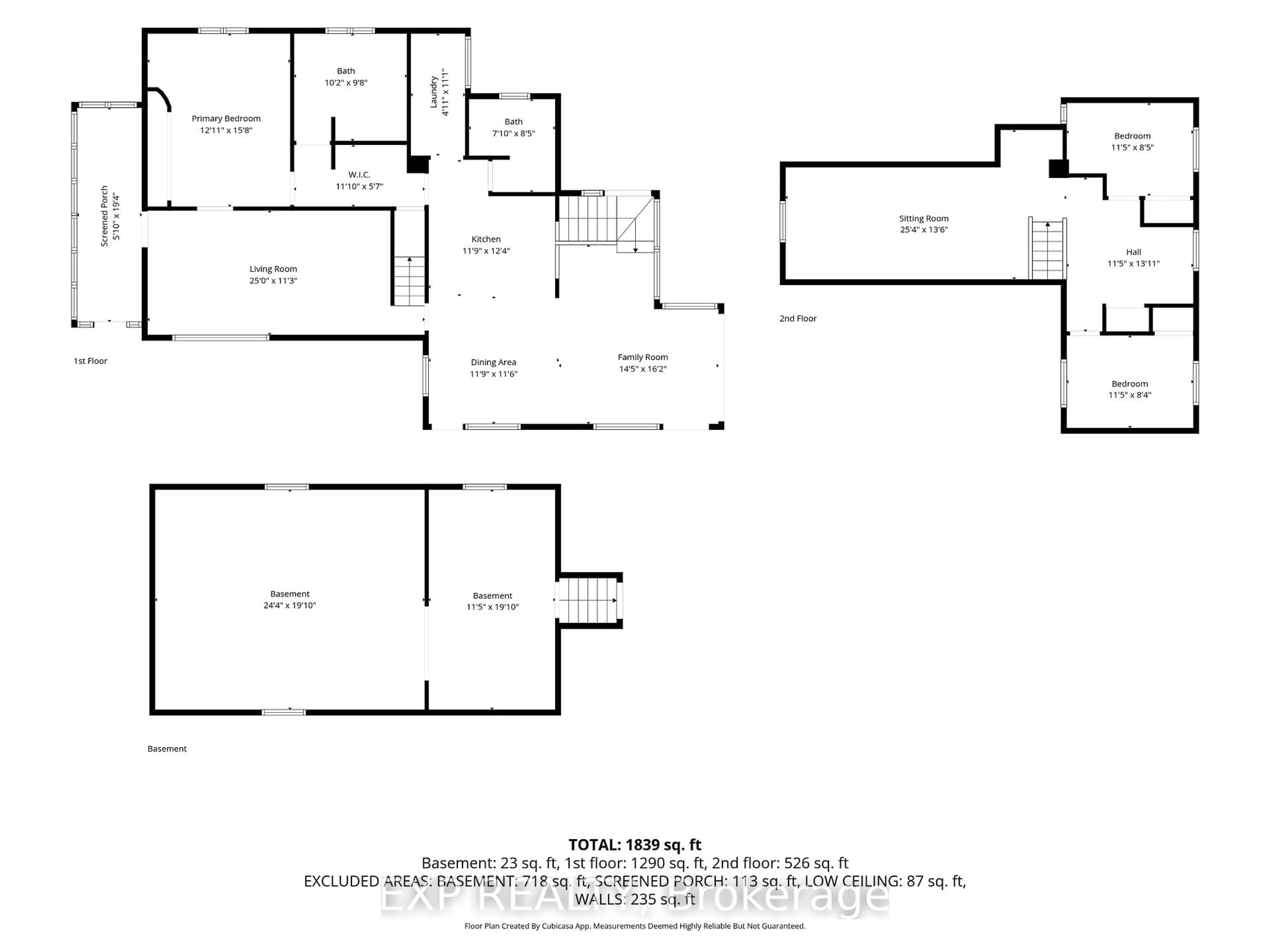 Floor plan for 1602 Third St, St. Catharines Ontario L2R 6P9