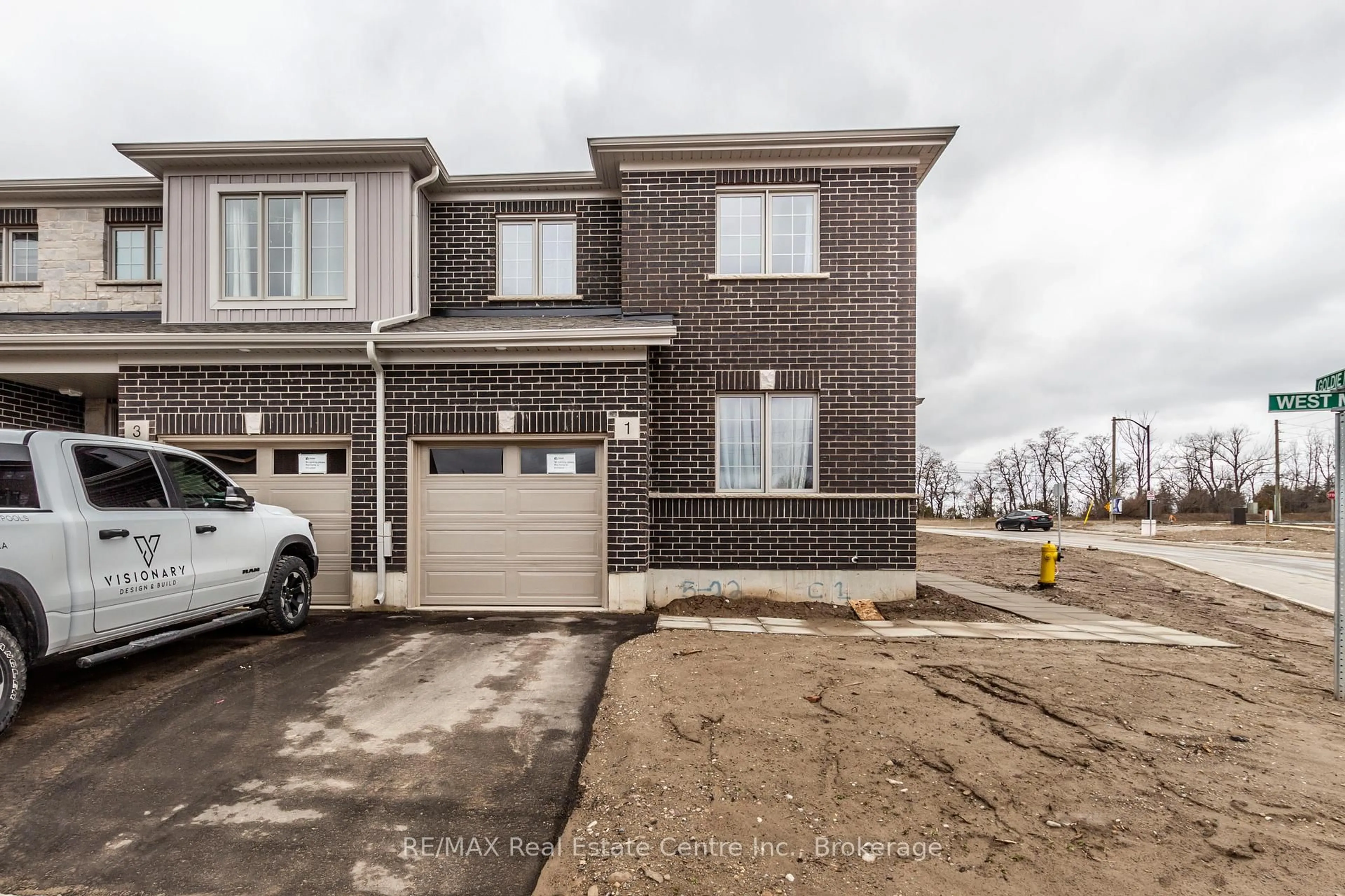 Home with brick exterior material, street for 1 West Mill St #1, North Dumfries Ontario N0B 1E0