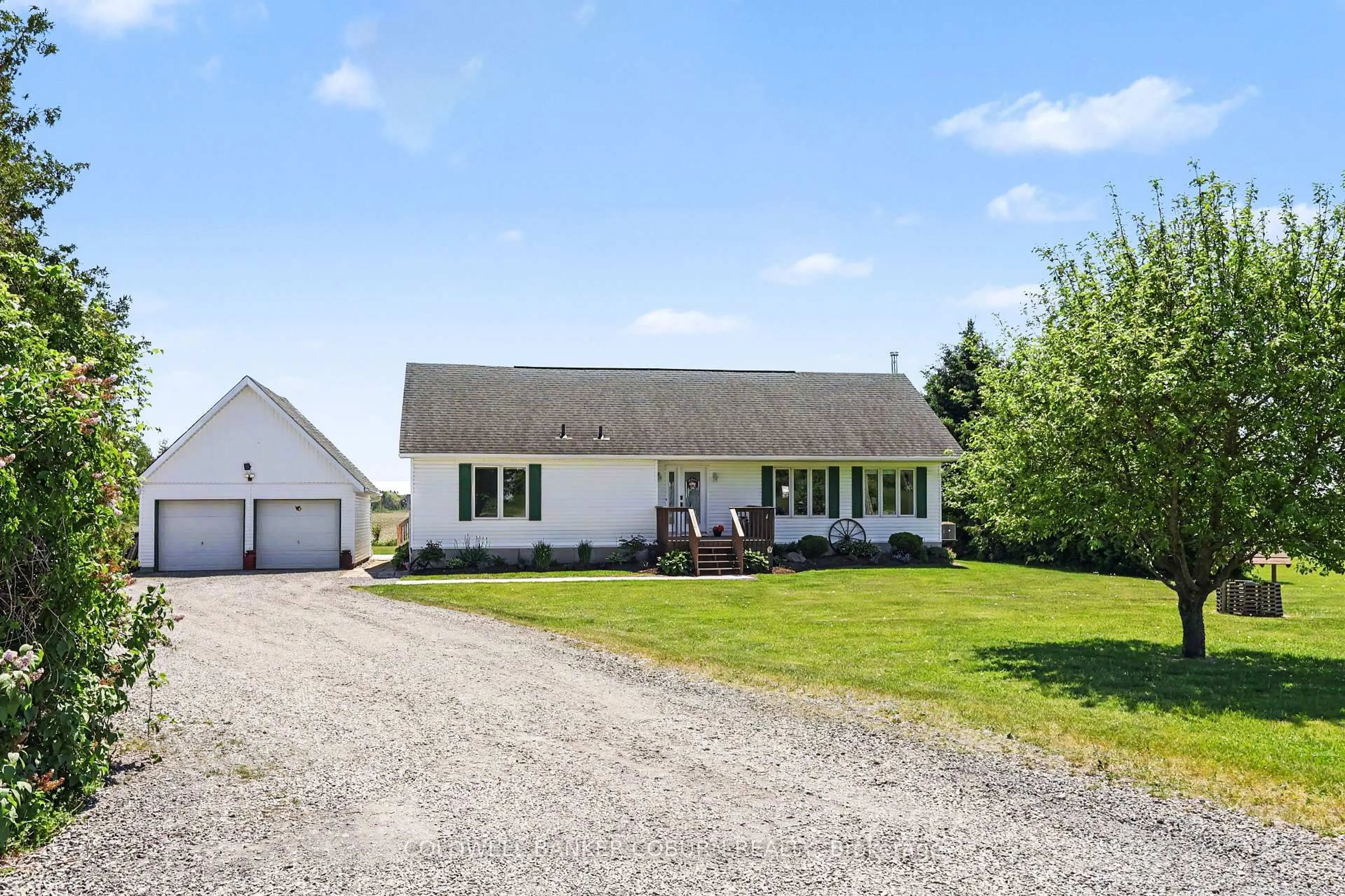 A pic from outside/outdoor area/front of a property/back of a property/a pic from drone, street for 13422 CRUMP Rd, North Dundas Ontario K0C 1H0