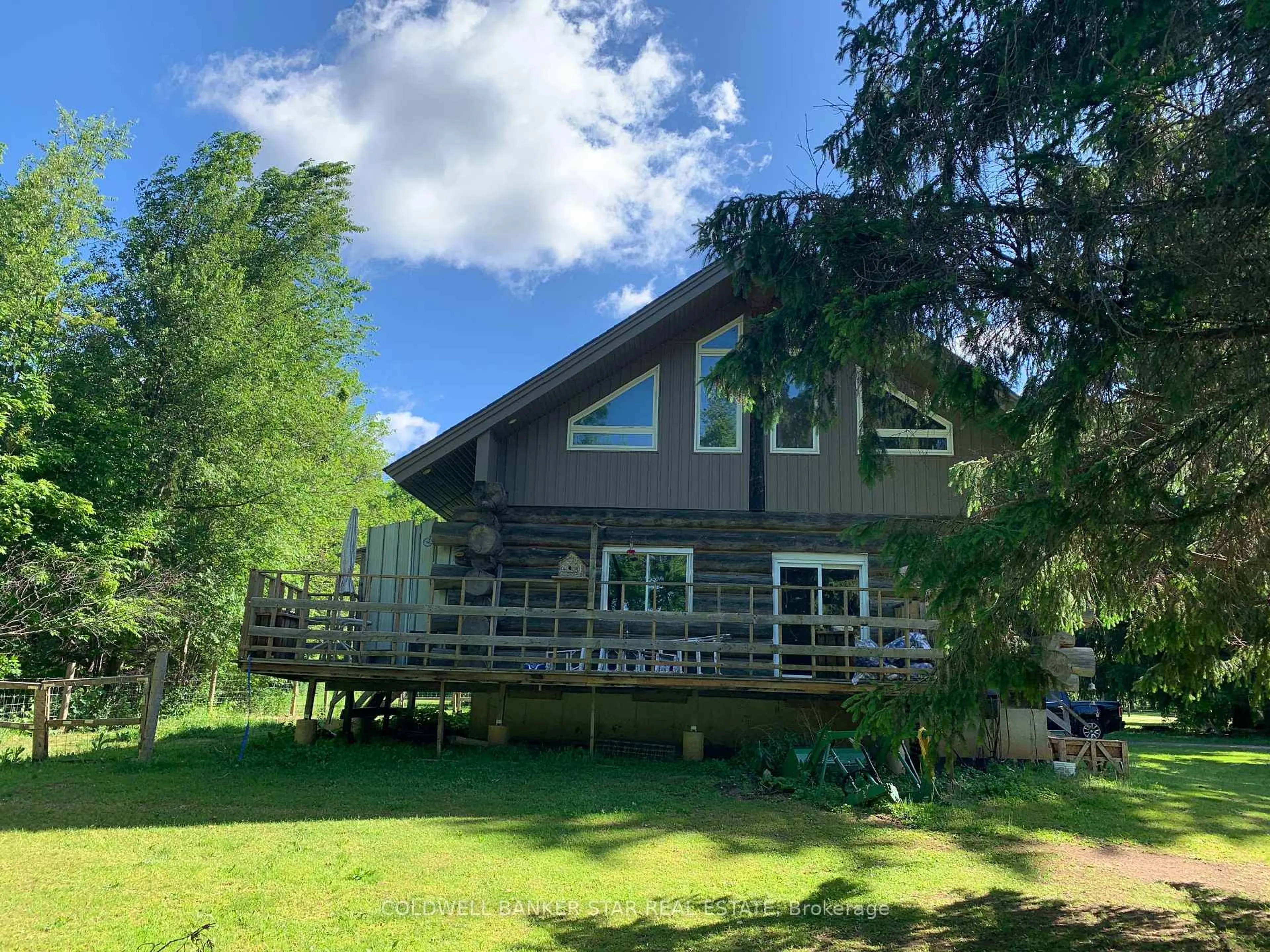 A pic from outside/outdoor area/front of a property/back of a property/a pic from drone, water/lake/river/ocean view for 36352 Second Line, Southwold Ontario N0L 2G0