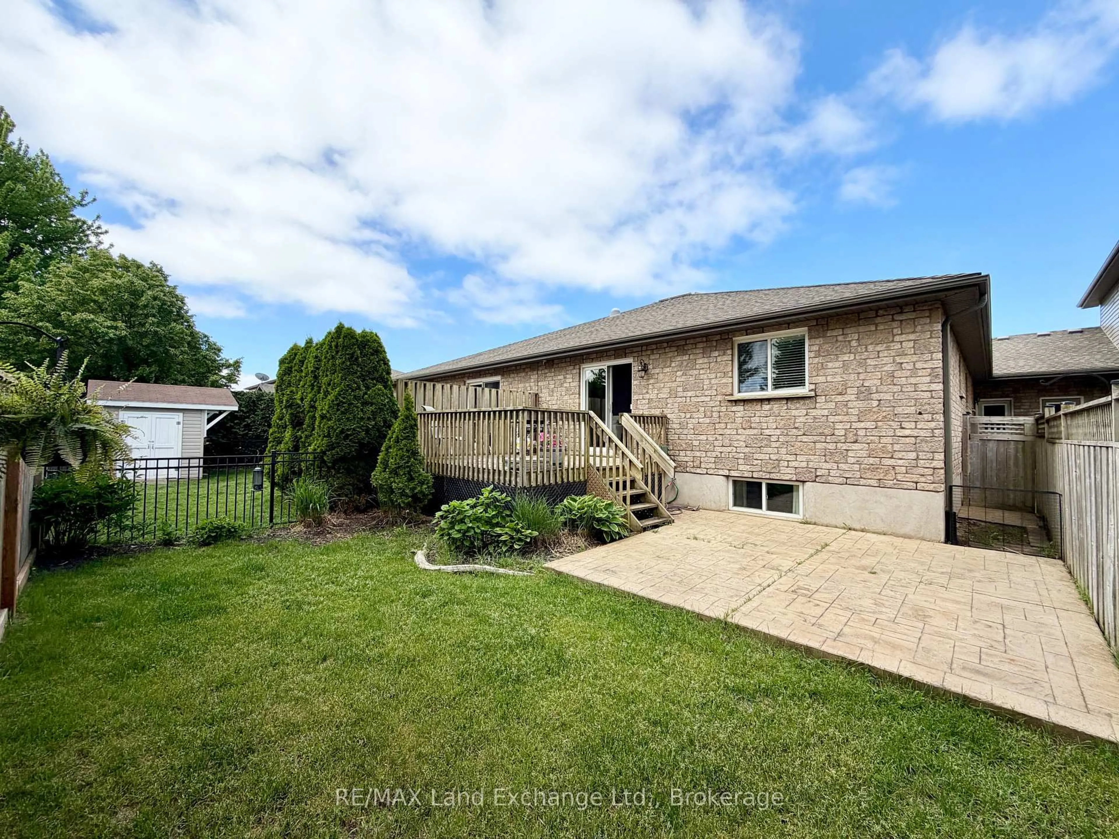 A pic from outside/outdoor area/front of a property/back of a property/a pic from drone, water/lake/river/ocean view for 219 Stickel St, Saugeen Shores Ontario N0H 2C1