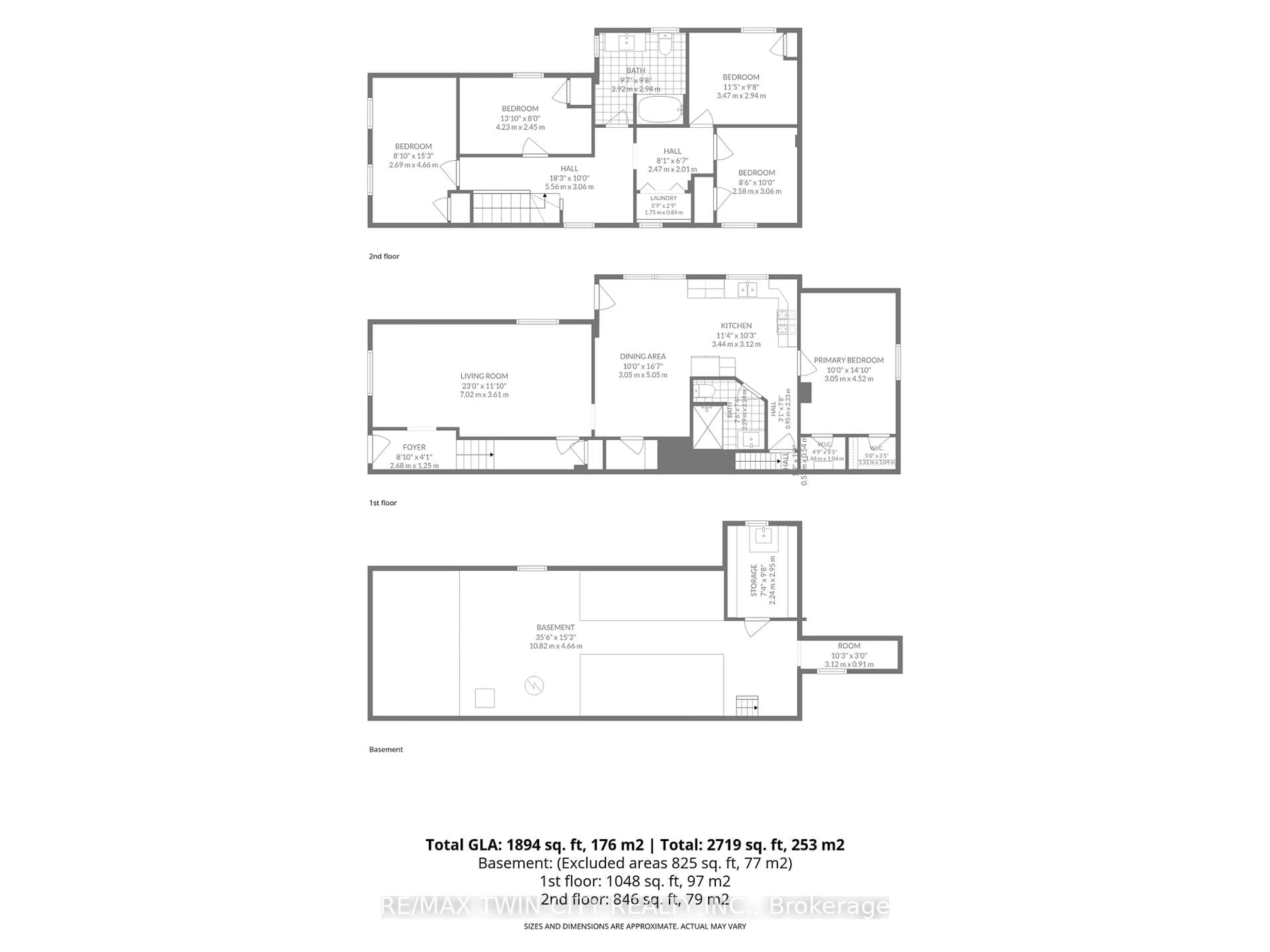 Floor plan for 14 Bond St, Brantford Ontario N3R 4G5