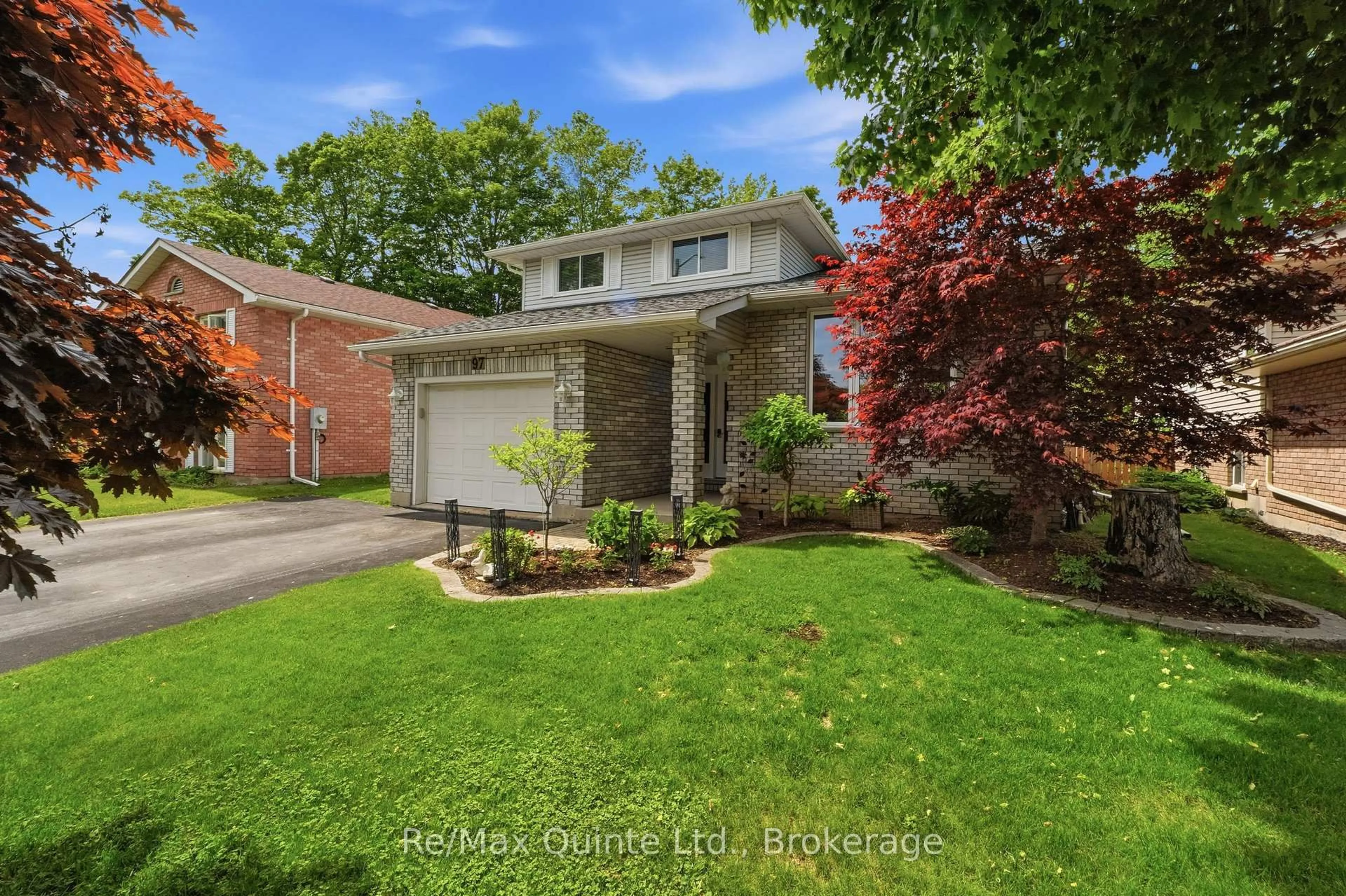 Home with brick exterior material, street for 97 Parkview Hts, Quinte West Ontario K8V 6P4