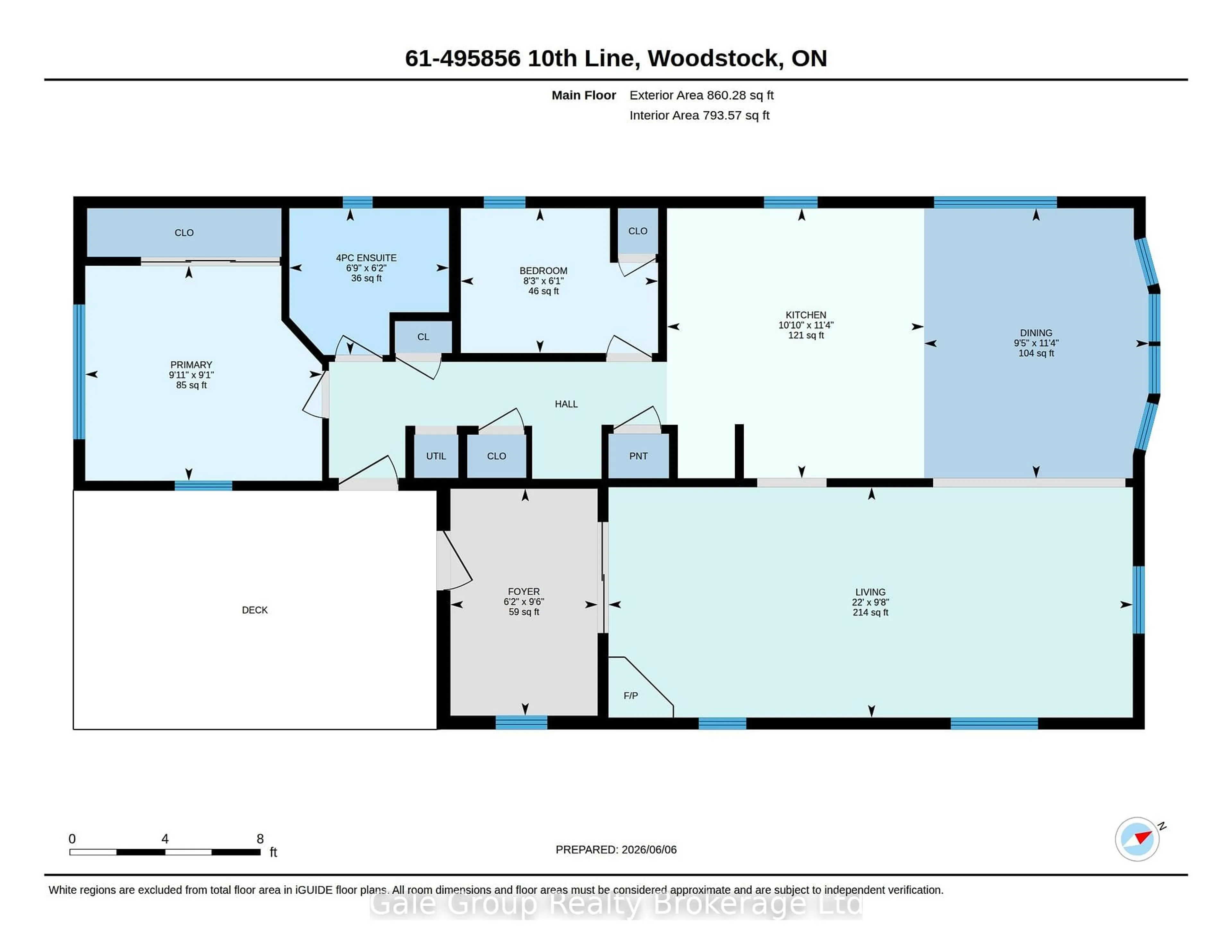 Floor plan for 495856 10th Line, East Zorra-Tavistock Ontario N4S 7V7