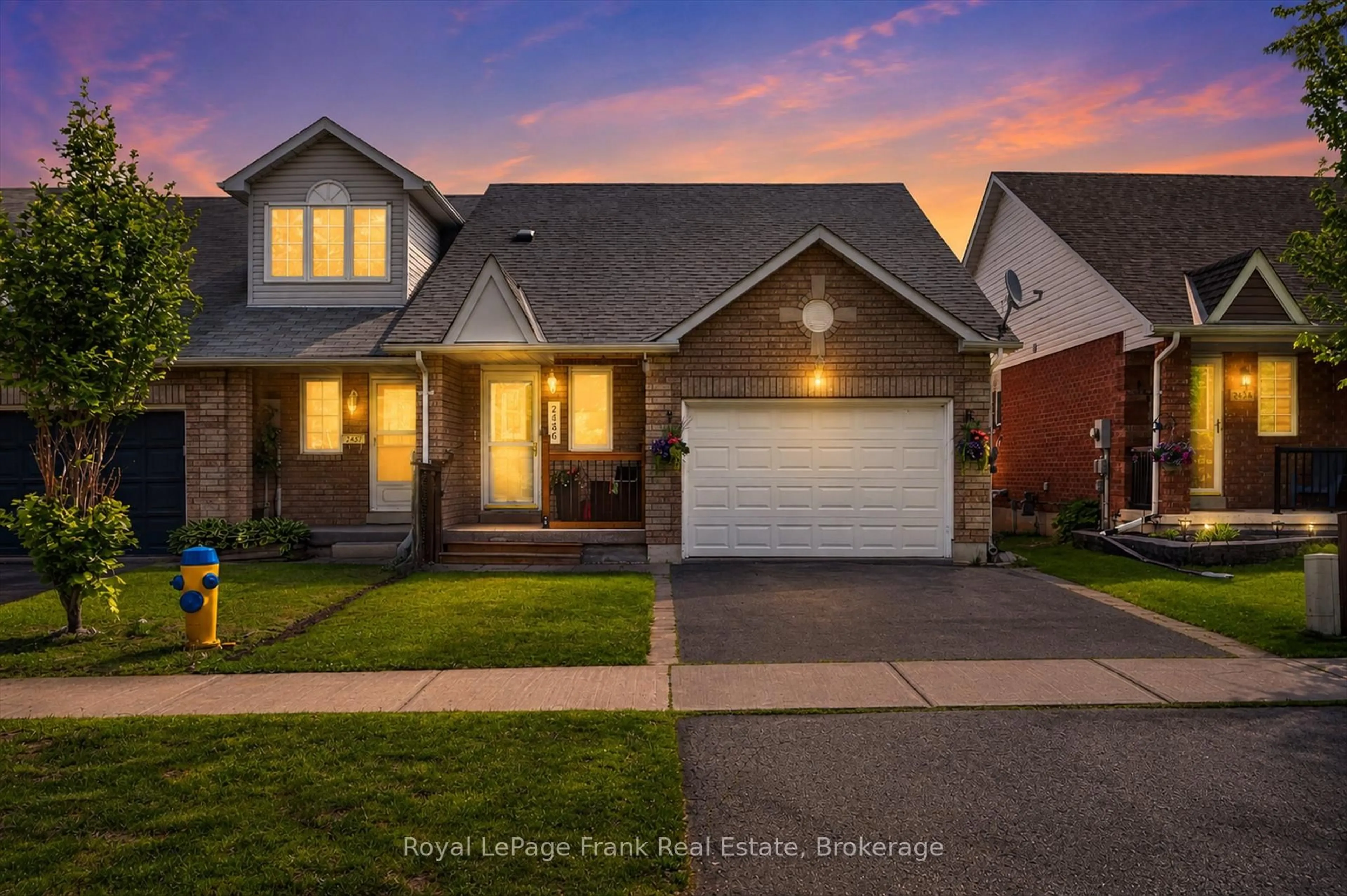 Home with brick exterior material, street for 2436 Woodglade Blvd, Peterborough Ontario K9K 2K9