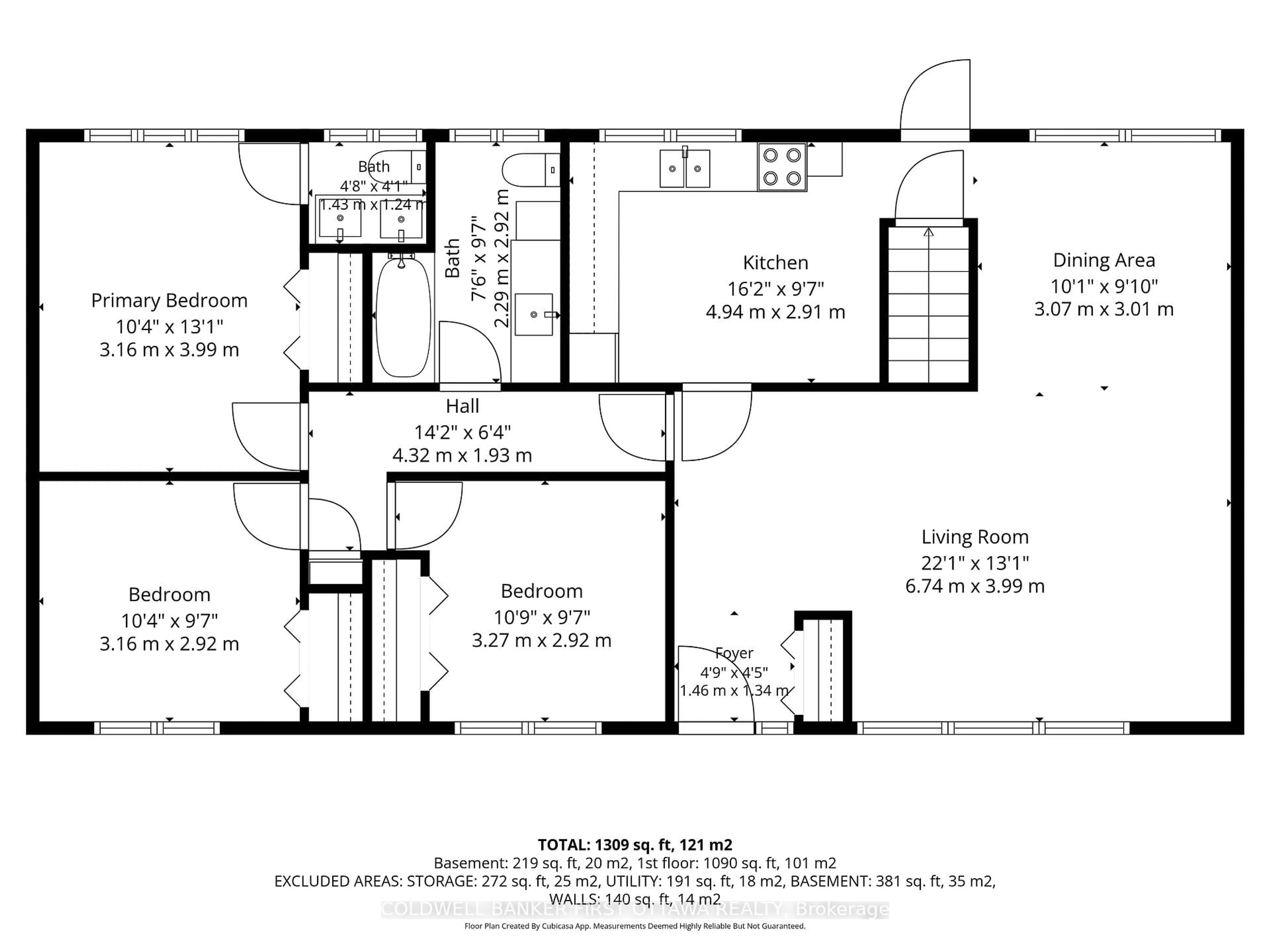 Floor plan for 49 Higwood Dr, Ottawa Ontario K2E 5K9