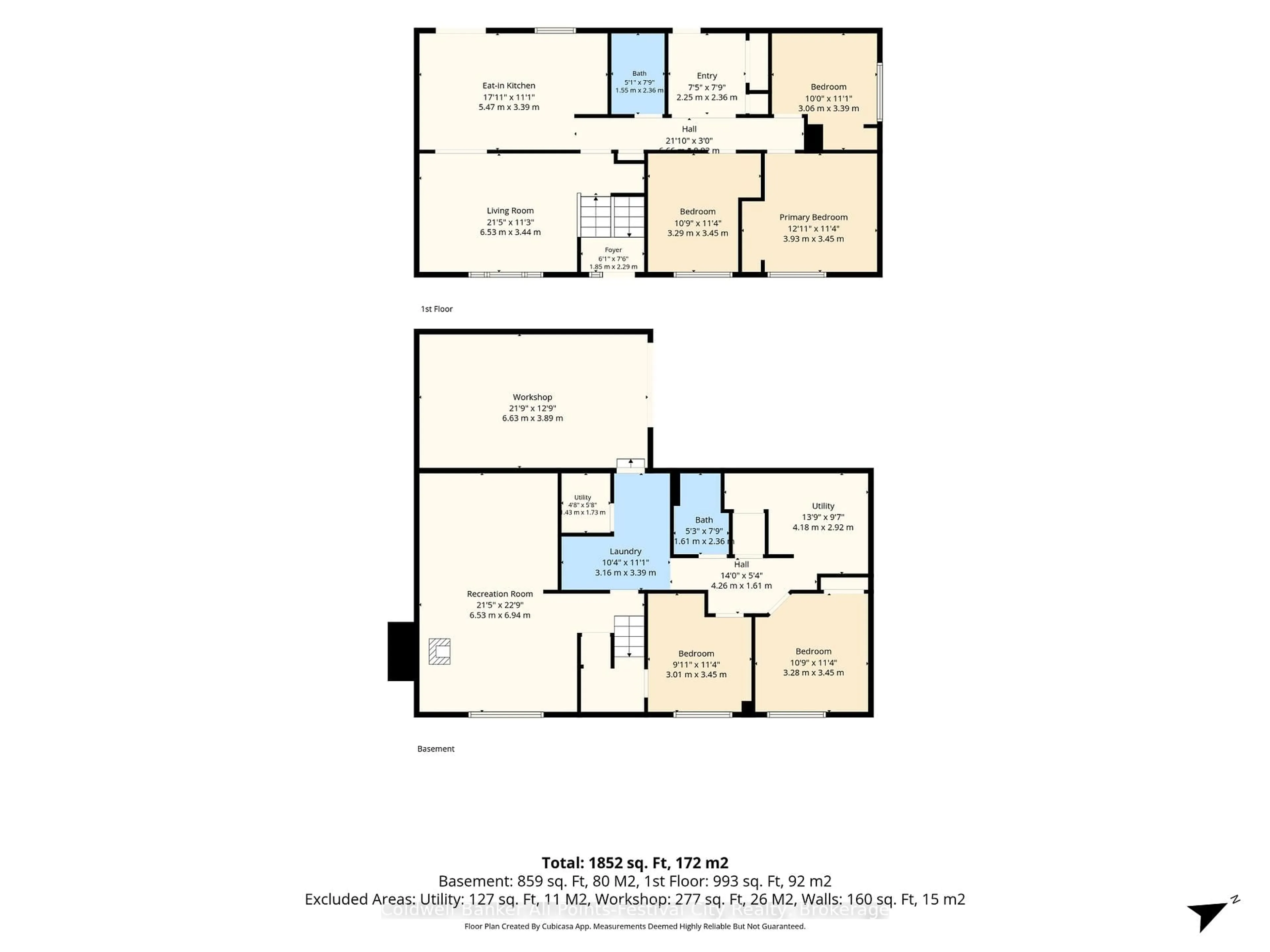 Floor plan for 398 Townsend St, Central Huron Ontario N0M 1L0