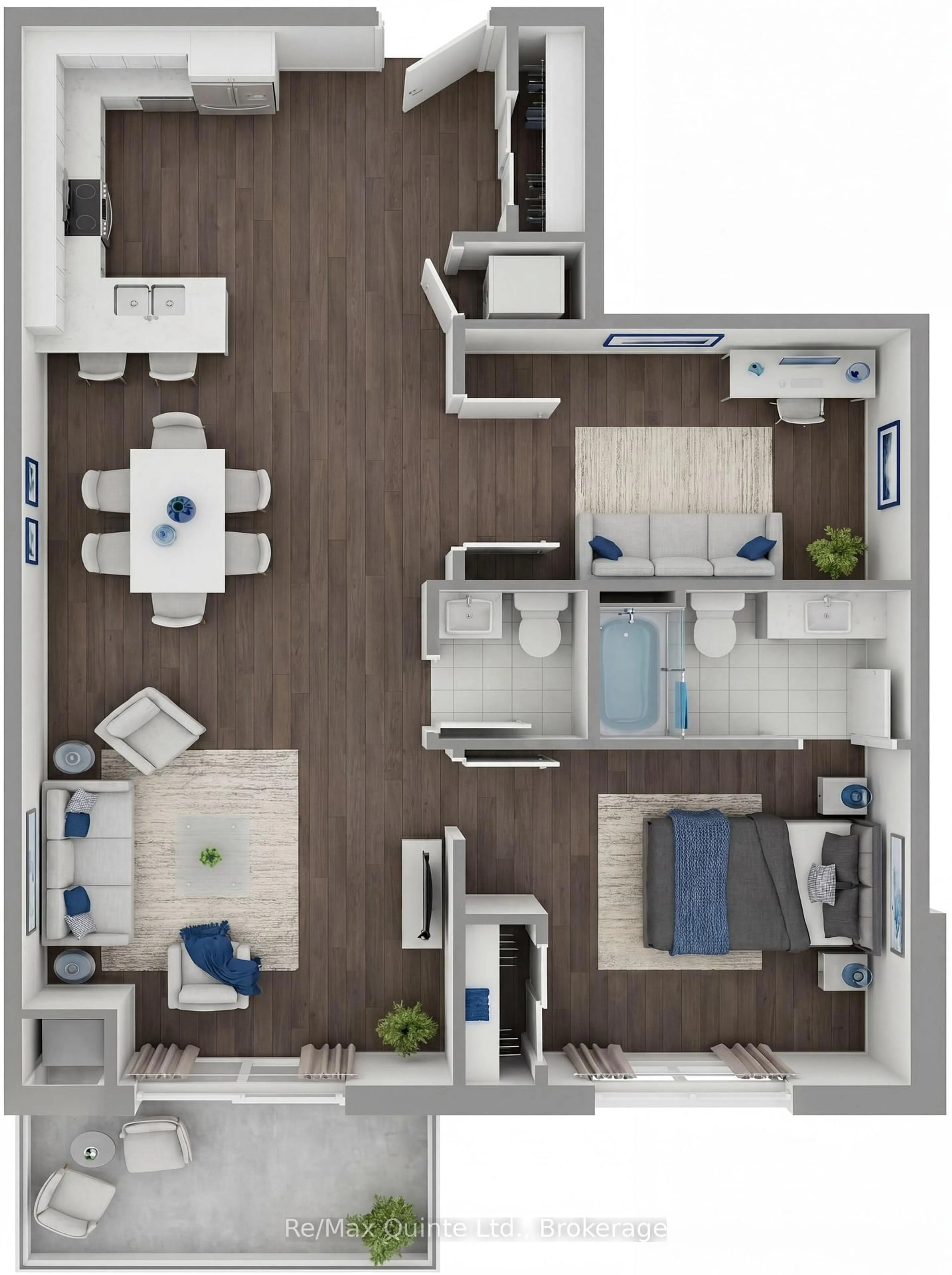 Floor plan for 12 Clara Dr #307, Prince Edward County Ontario K0K 2T0