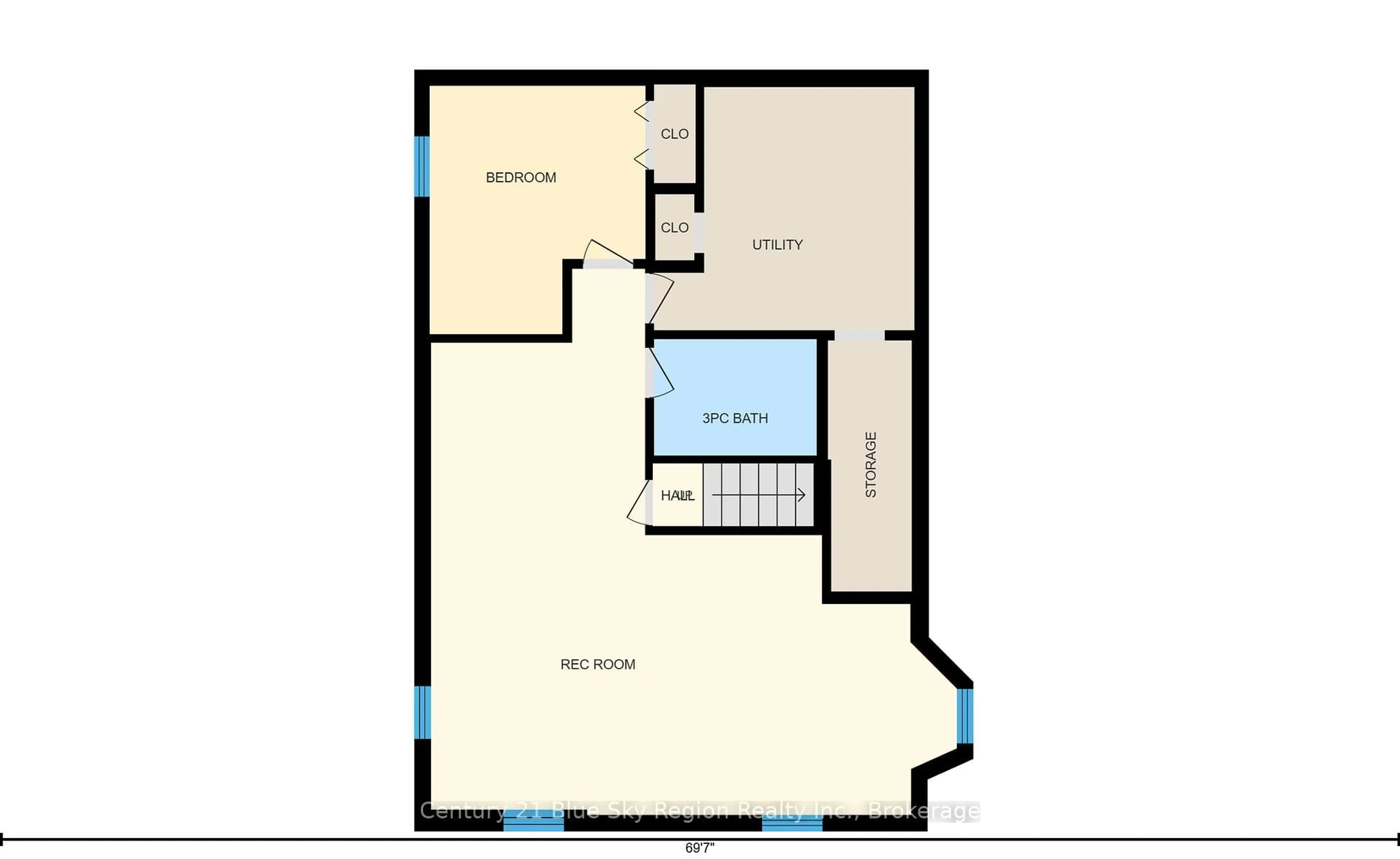 Floor plan for 22 Paiement Crt, West Nipissing Ontario P2B 3E4