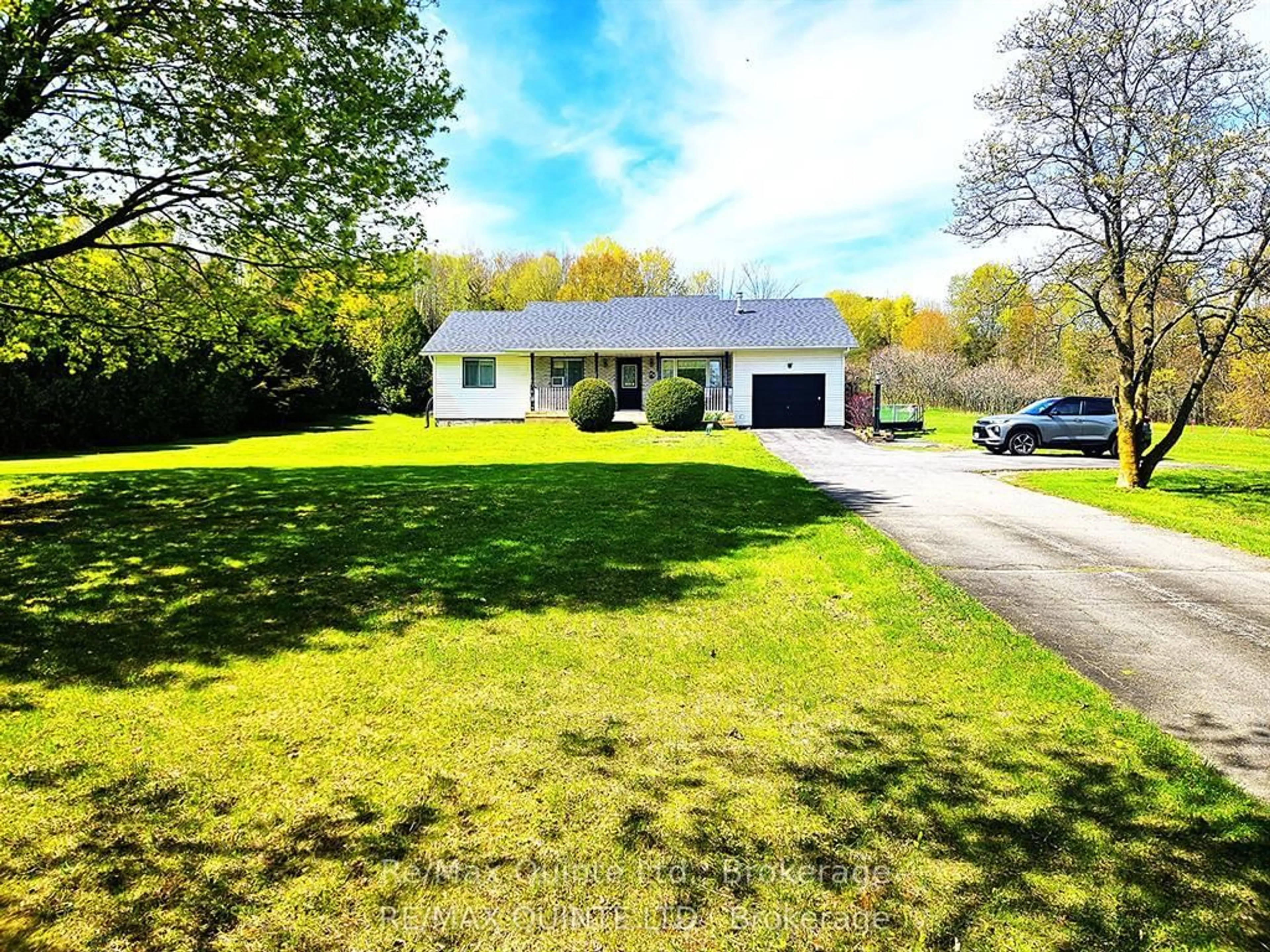 A pic from outside/outdoor area/front of a property/back of a property/a pic from drone, unknown for 14494 County Road 2, Cramahe Ontario K0K 1H0