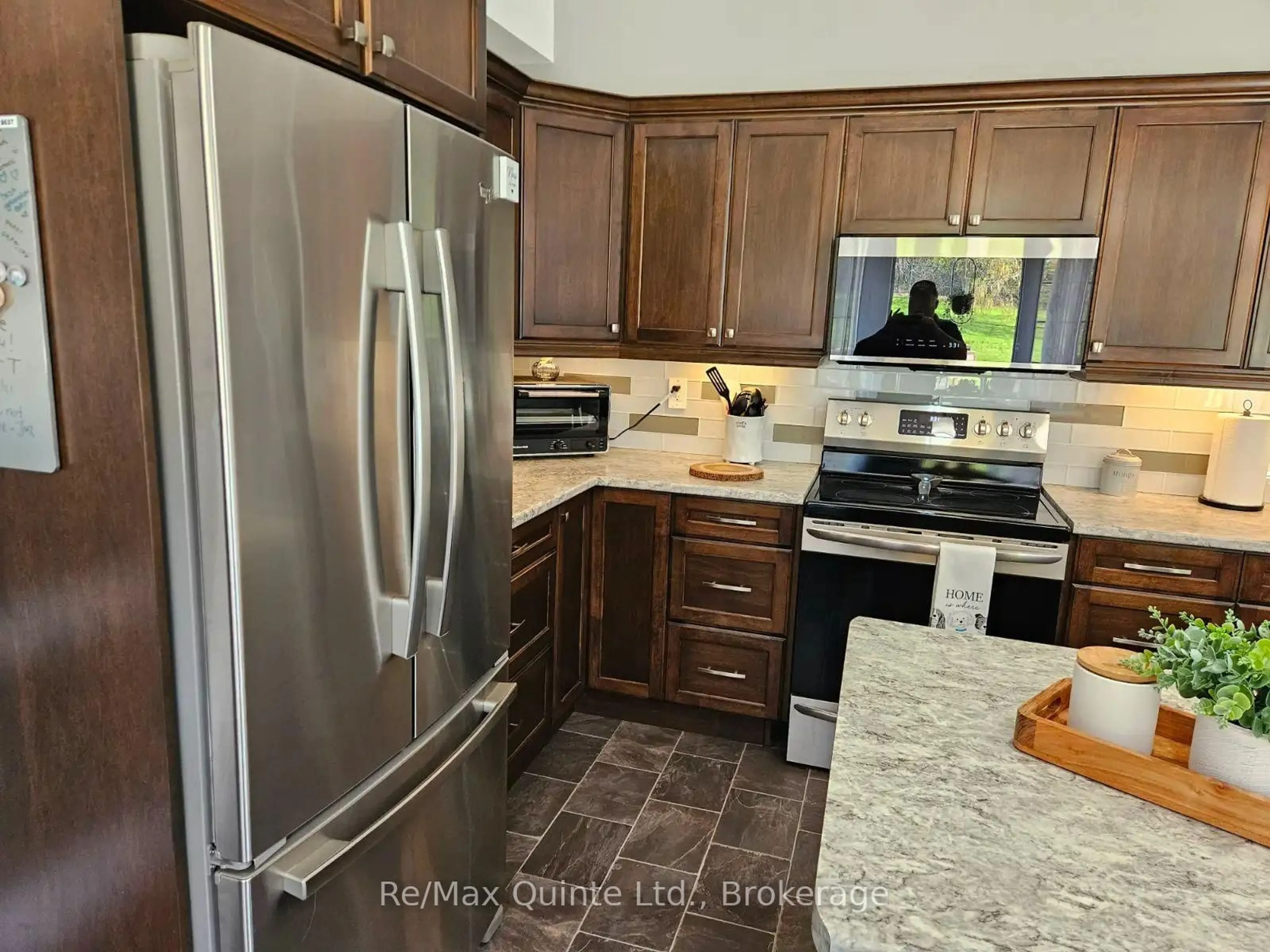 Open concept kitchen, ceramic/tile floor for 14494 County Road 2, Cramahe Ontario K0K 1H0